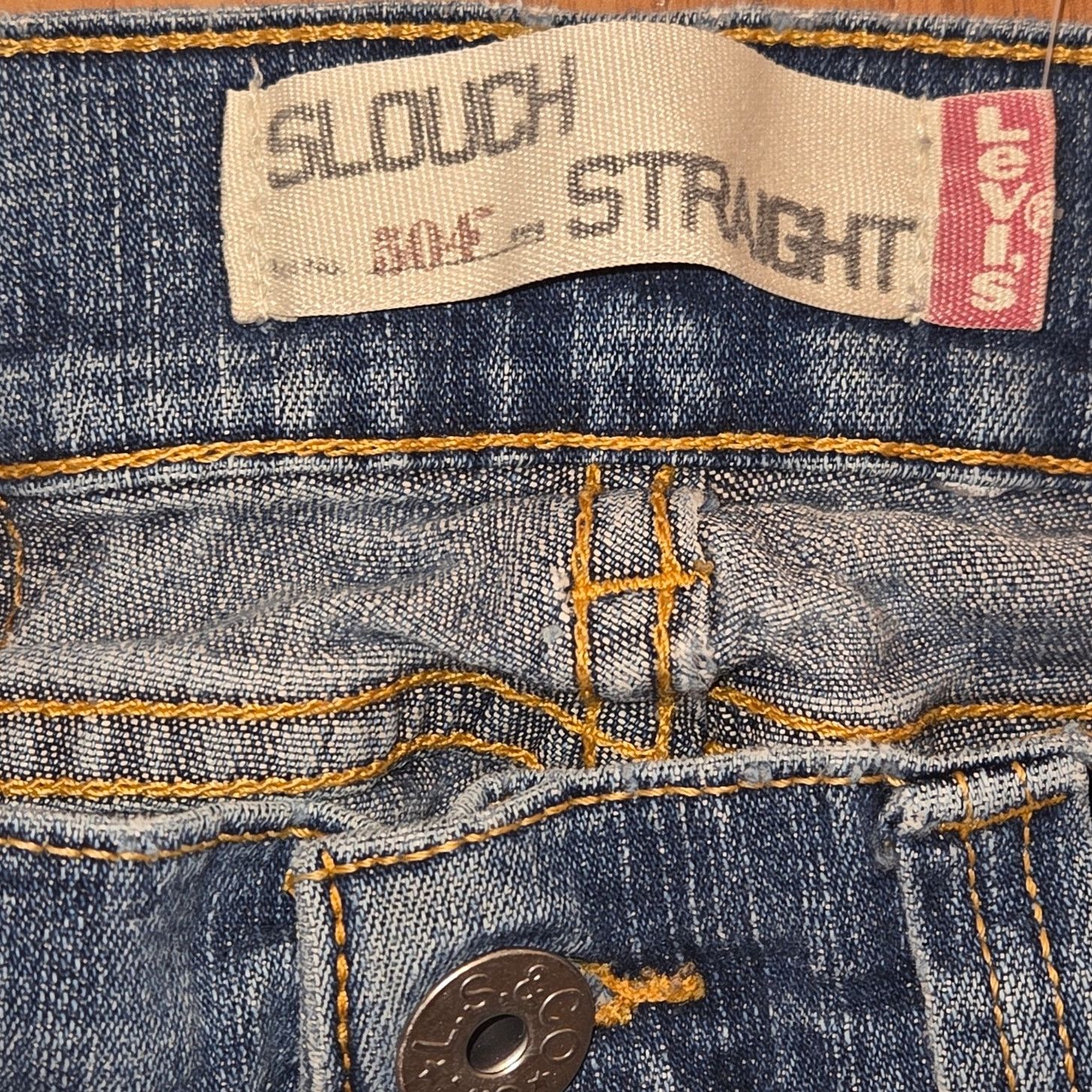 Levi's Levi's 514 Blue Jeans Women's Slouch Straight Fit Size 5M Size 27" / US 4 / IT 40 - 4 Thumbnail