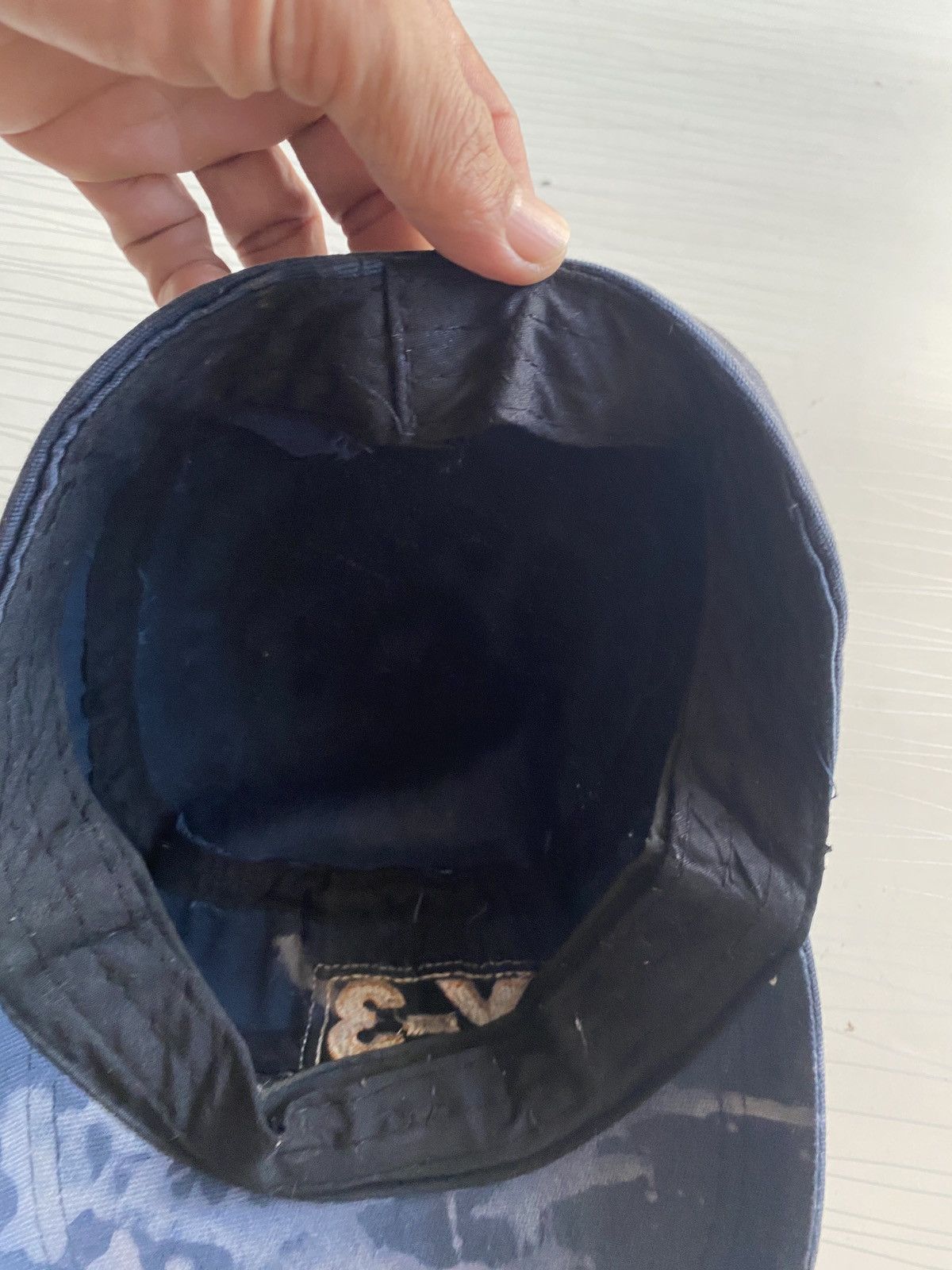 Yohji Yamamoto Vintage Distressed Yohji Yamamoto Cadet Patrol Cap Size ONE SIZE - 9 Thumbnail