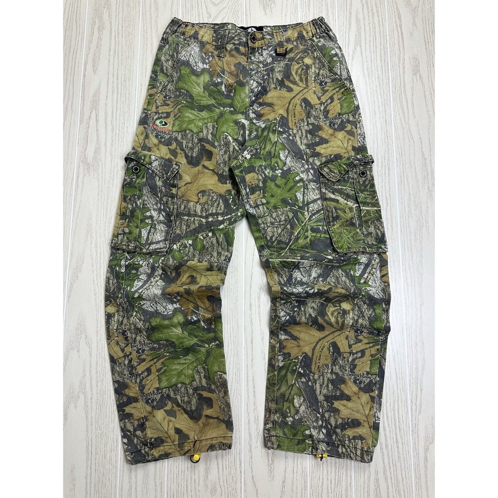 Mossy Oaks Vintage Mossy Oak Light Green Camo Pants Size US 31 - 1 Thumbnail