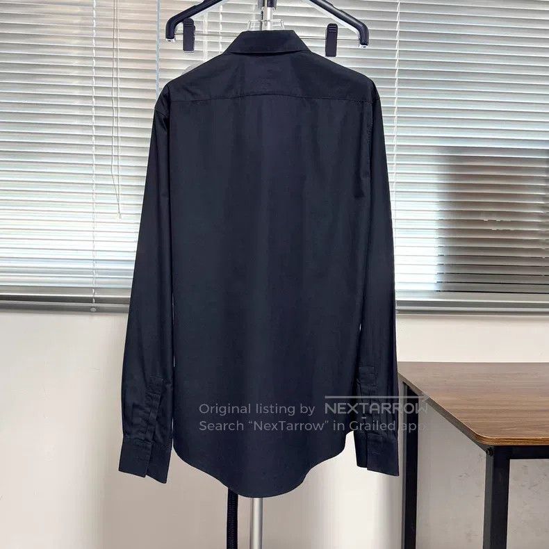 Hermes Hermes size 39 Long-sleeve shirt, single-breasted, dark blu Size US XS / EU 42 / 0 - 2 Thumbnail