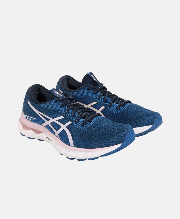 Asics Gel-Nimbus 24 Running Shoes in Blue, Women's (Size 6)