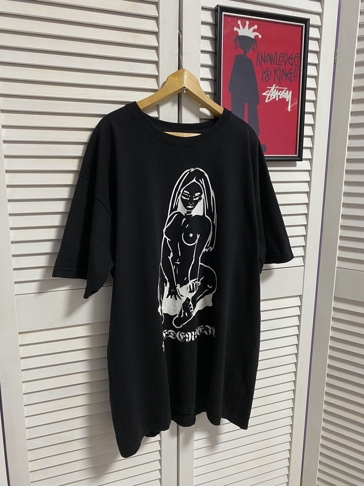 Band Tees × Japanese Brand Vintage T Shirt Tee Girl Breasts Tits Boods Chest Double Size US L / EU 52-54 / 3 - 2 Thumbnail
