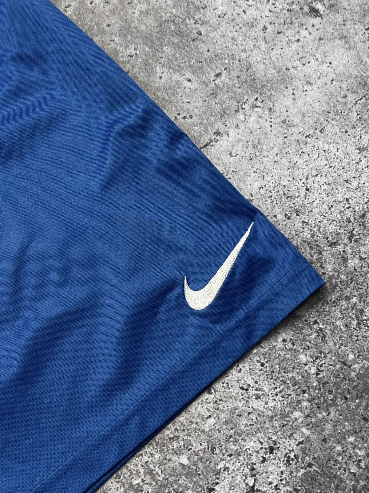 Nike Vintage Nike Dri-Fit Shorts Blue Size US 33 - 3 Thumbnail