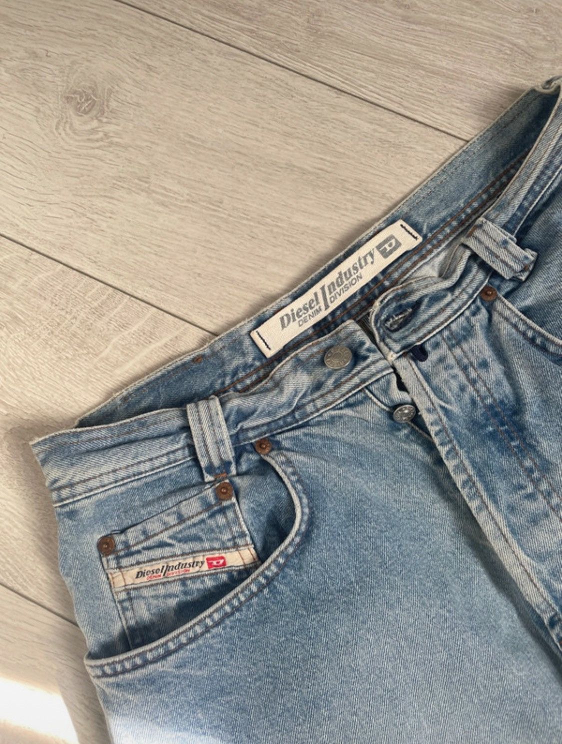 Diesel × Vintage Diesel baggy jeans Size US 33 - 4 Thumbnail