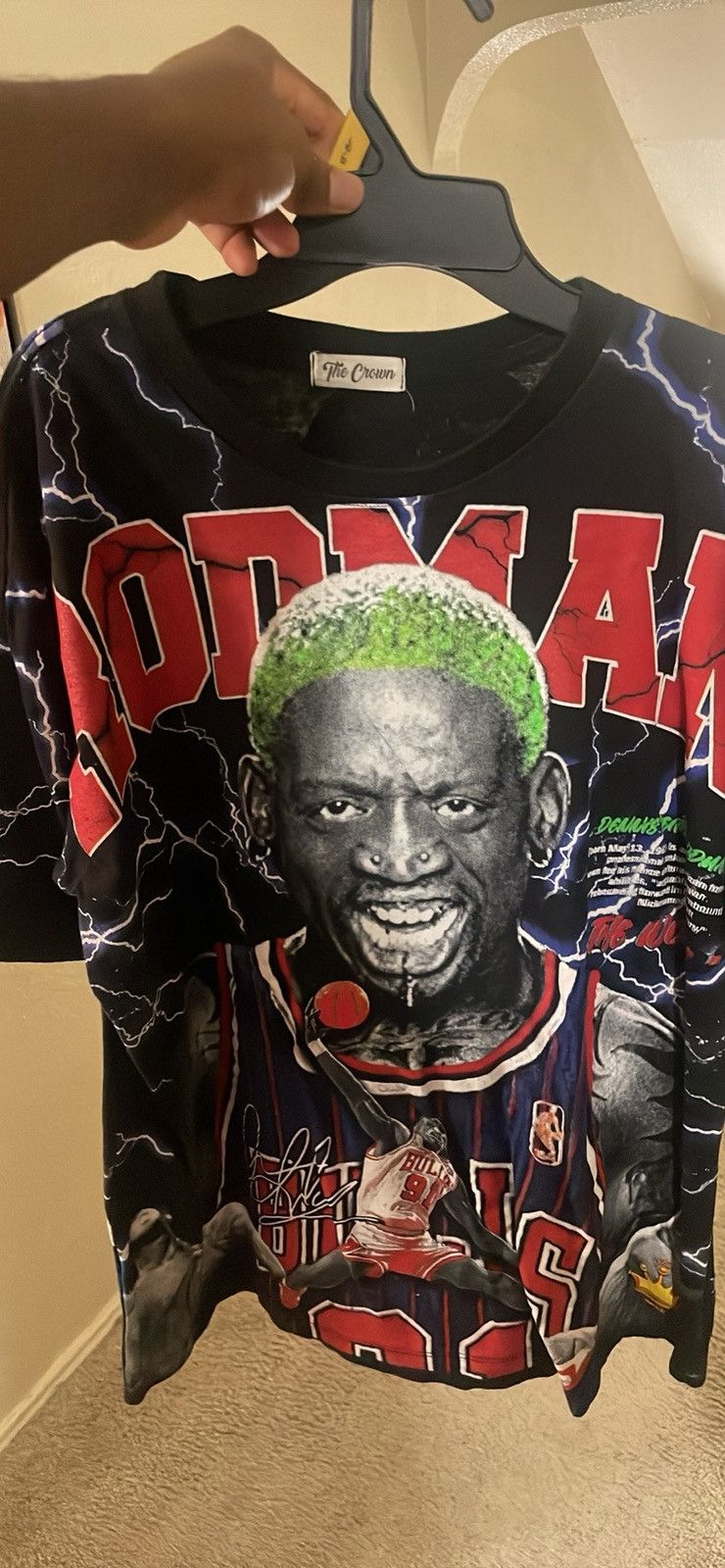 Other Dennis Rodman Vintage Styled Tee Size US L / EU 52-54 / 3 - 1 Thumbnail