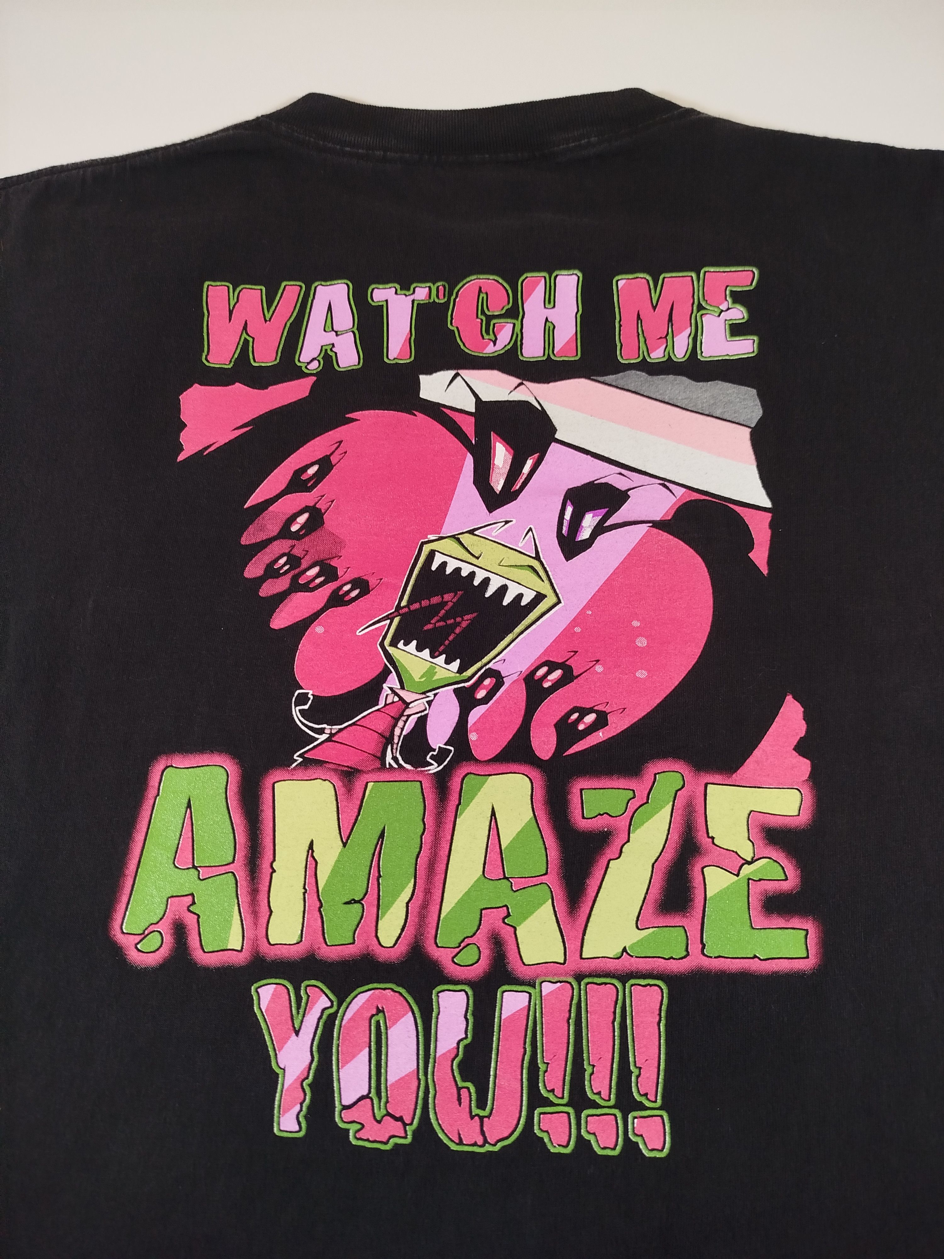 Vintage Vintage Y2K Invader Zim Viacom T-shirt Size Xl Size US XL / EU 56 / 4 - 8 Thumbnail