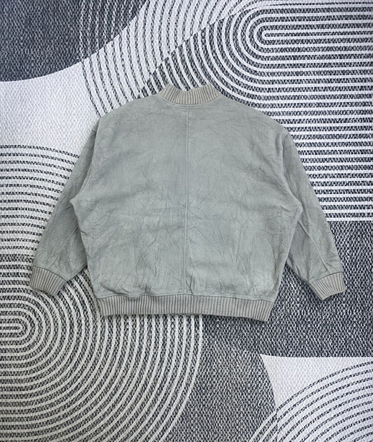 Beams Plus Vintage Beams Boy Polyester Suede Zipper Jacket Size US XXL / EU 58 / 5 - 2 Thumbnail