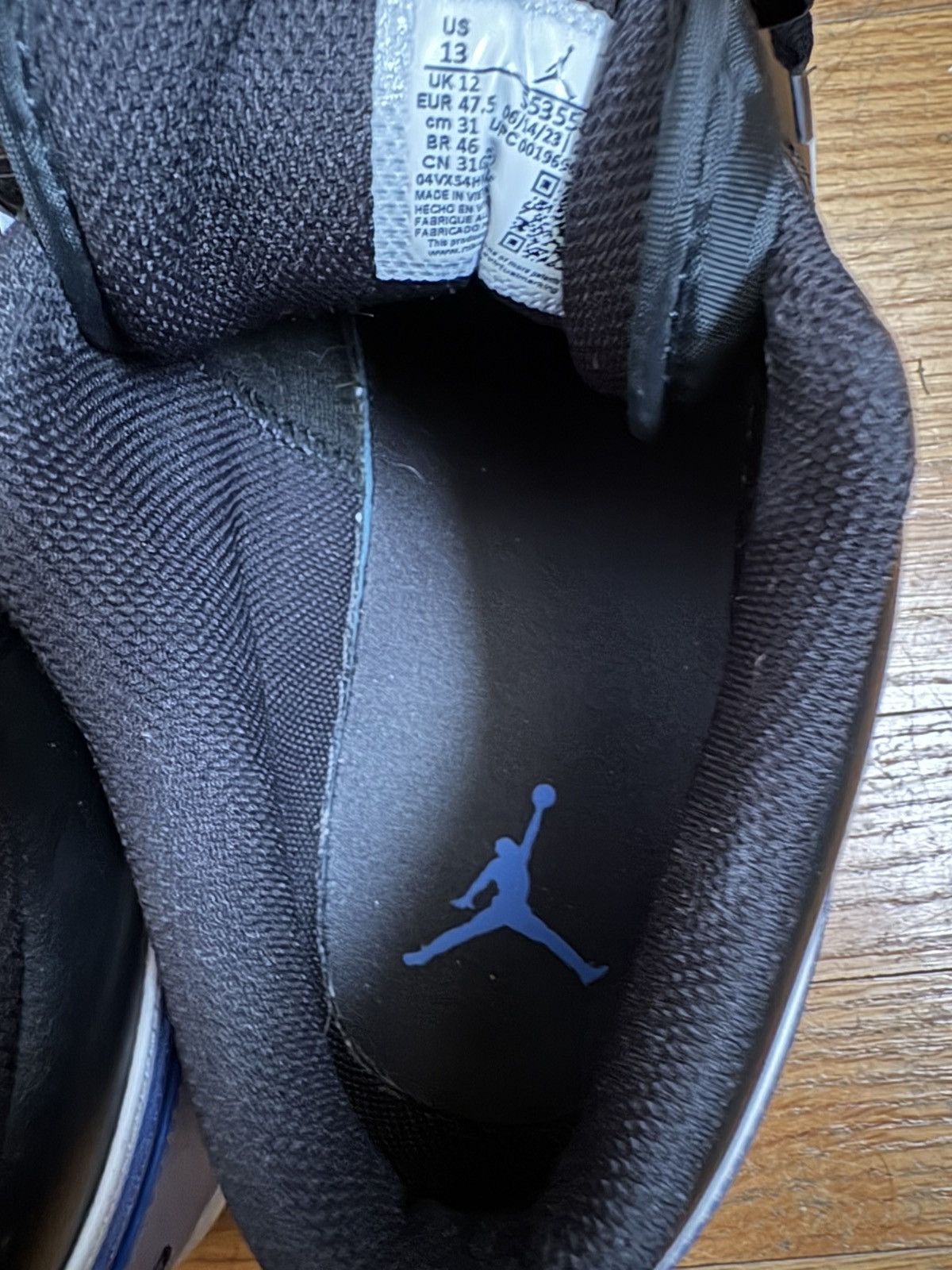 Jordan Brand Jordan 1 Alternate Royal Blue Size US 13 / EU 46 - 6 Thumbnail