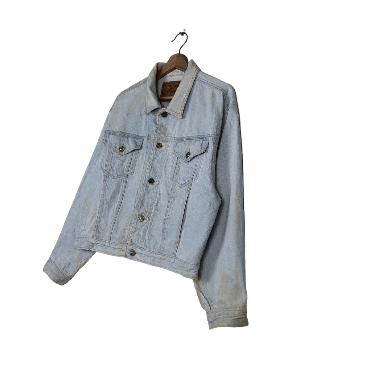 Vintage Vintage Cropped Denim Trucker Jacket Sterling Japan Kapital Size US M / EU 48-50 / 2 - 2 Thumbnail
