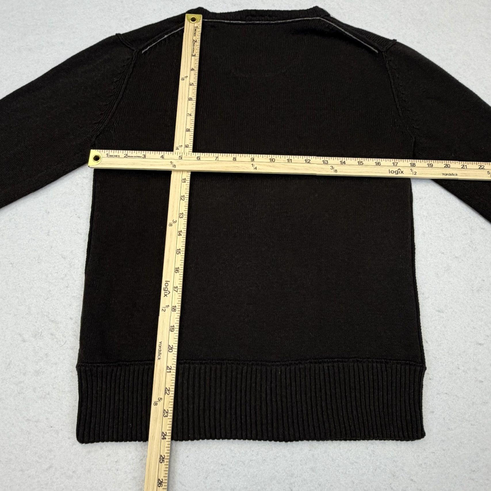 American Eagle Outfitters American Eagle Outfitters Sweater Mens Small Brown Crewneck Logo Knit Pullover Size US S / EU 44-46 / 1 - 5 Thumbnail