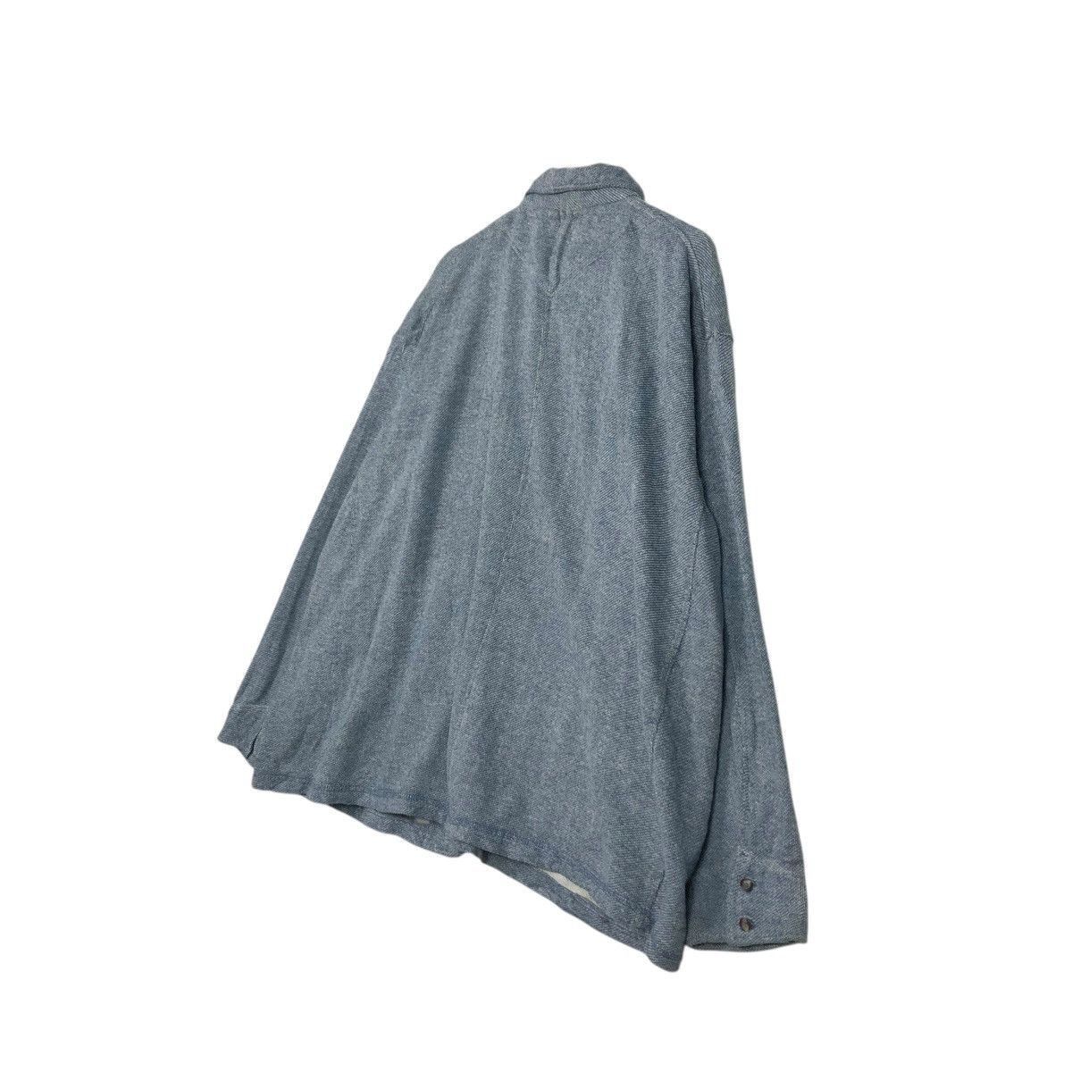 Vintage 🔥VINTAGE CHORE INDIGO BUTTON JACKET WALDI ISSEY MIYAKE Size US L / EU 52-54 / 3 - 12 Thumbnail