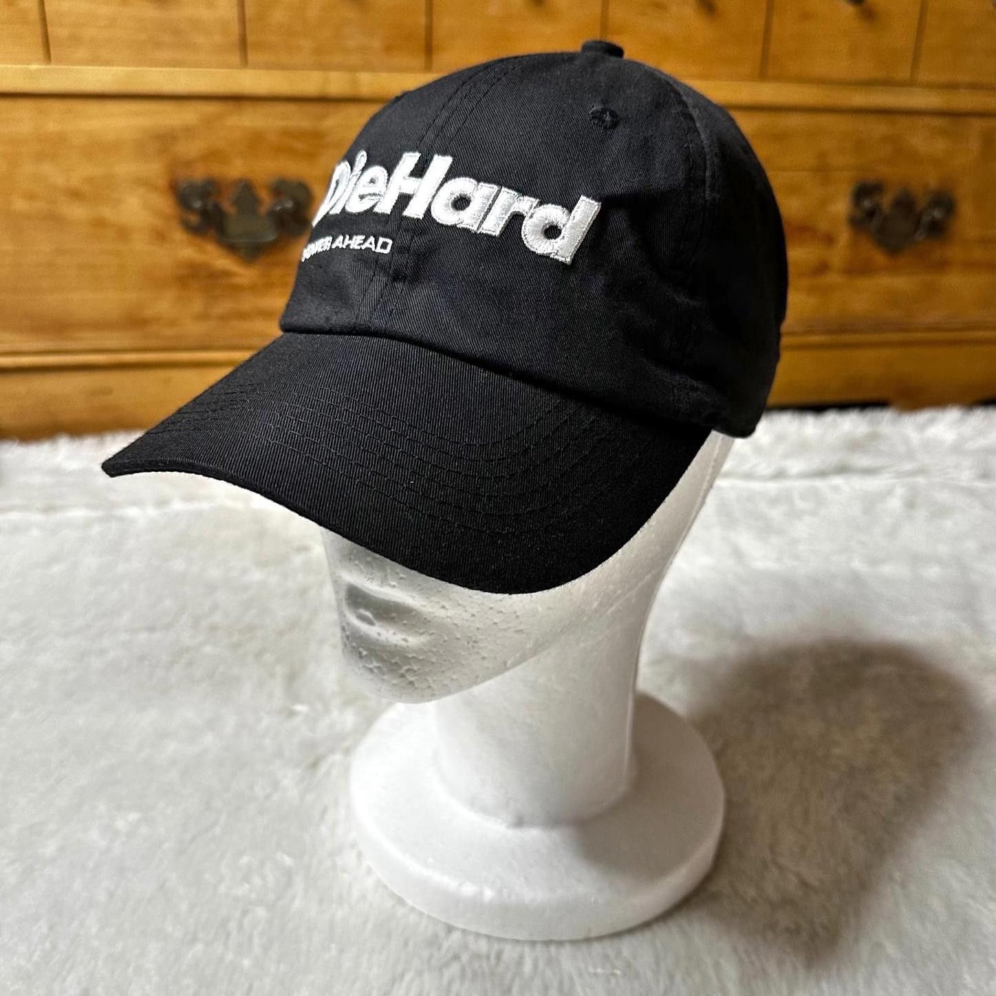 Designer DieHard Black Baseball Cap Adjustable Unisex Automotive OS Size ONE SIZE - 1 Thumbnail