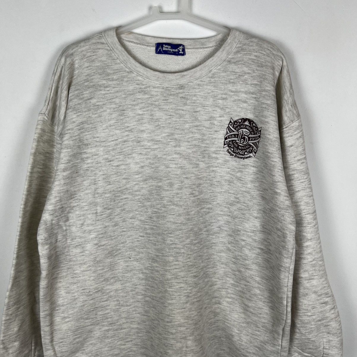 Disney Vintage Tokyo Disneyland imaginary Times Sweatshirt Size US L / EU 52-54 / 3 - 3 Thumbnail