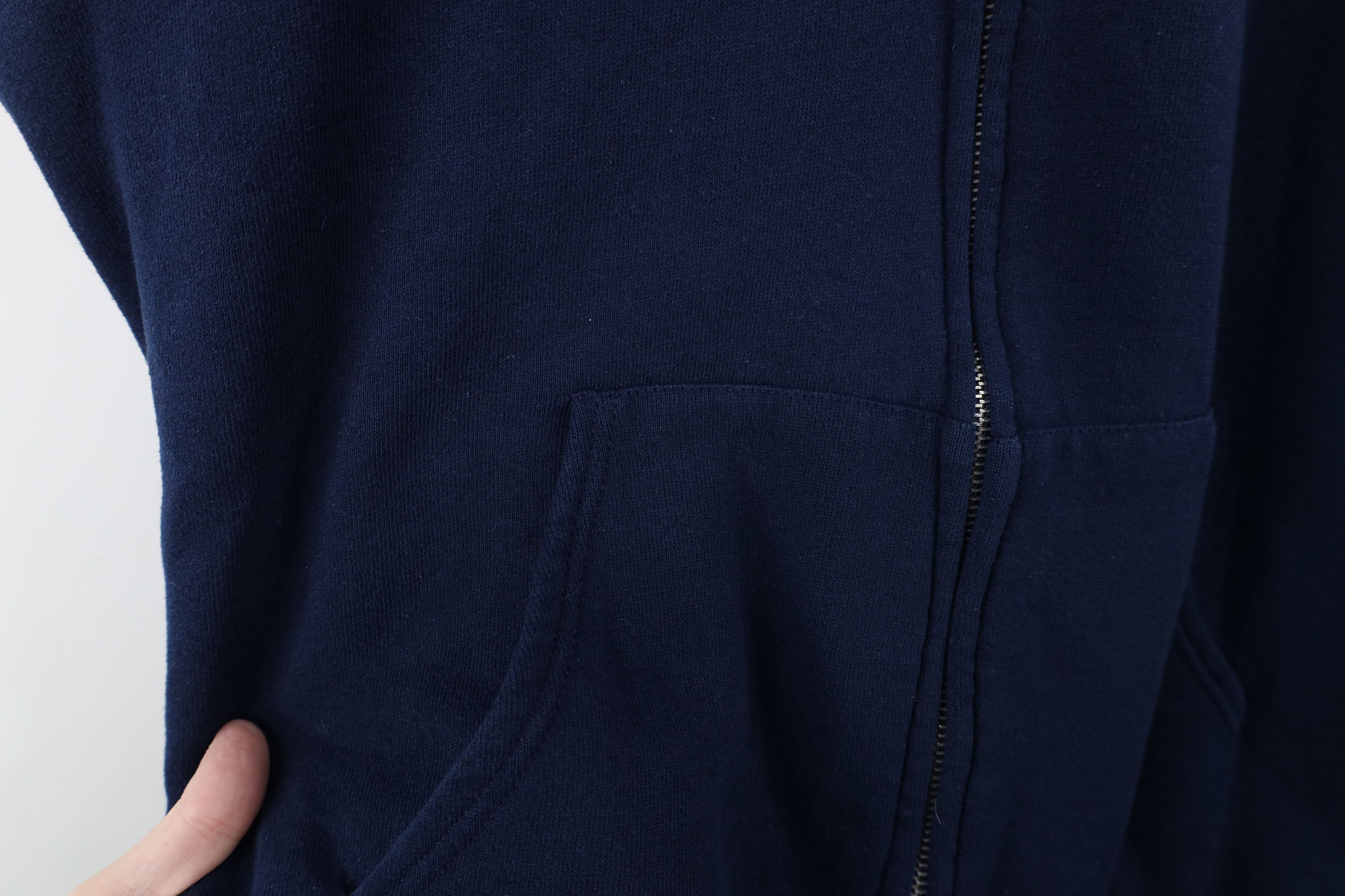 Vintage Vintage 90s Streetwear Heavy Full Zip Hoodie Sweatshirt USA Size US XL / EU 56 / 4 - 5 Thumbnail