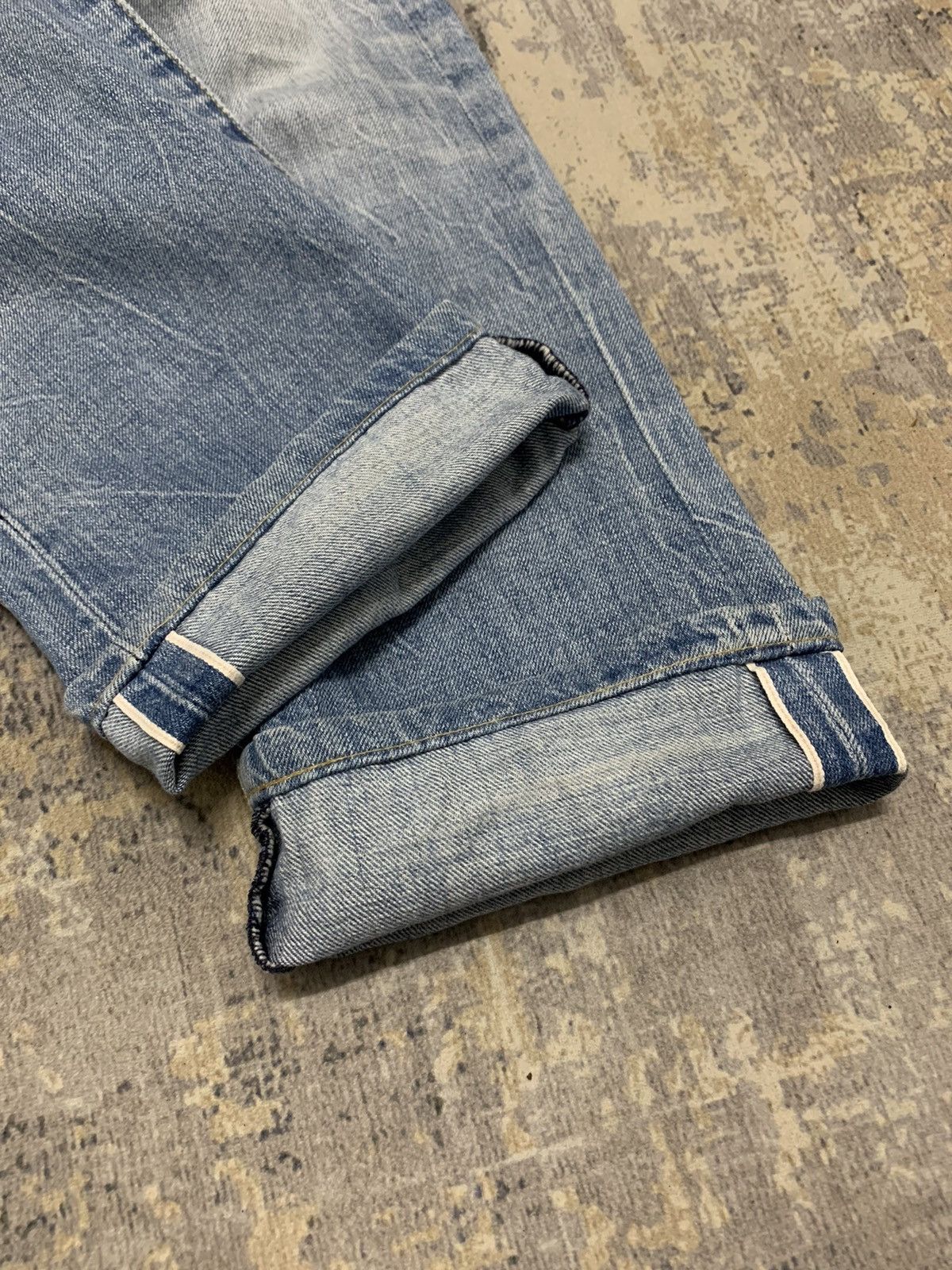 Levi's Vintage Levis 501 Red Line Selvedge Denim Jean 29x30.5 Size US 29 - 10 Thumbnail