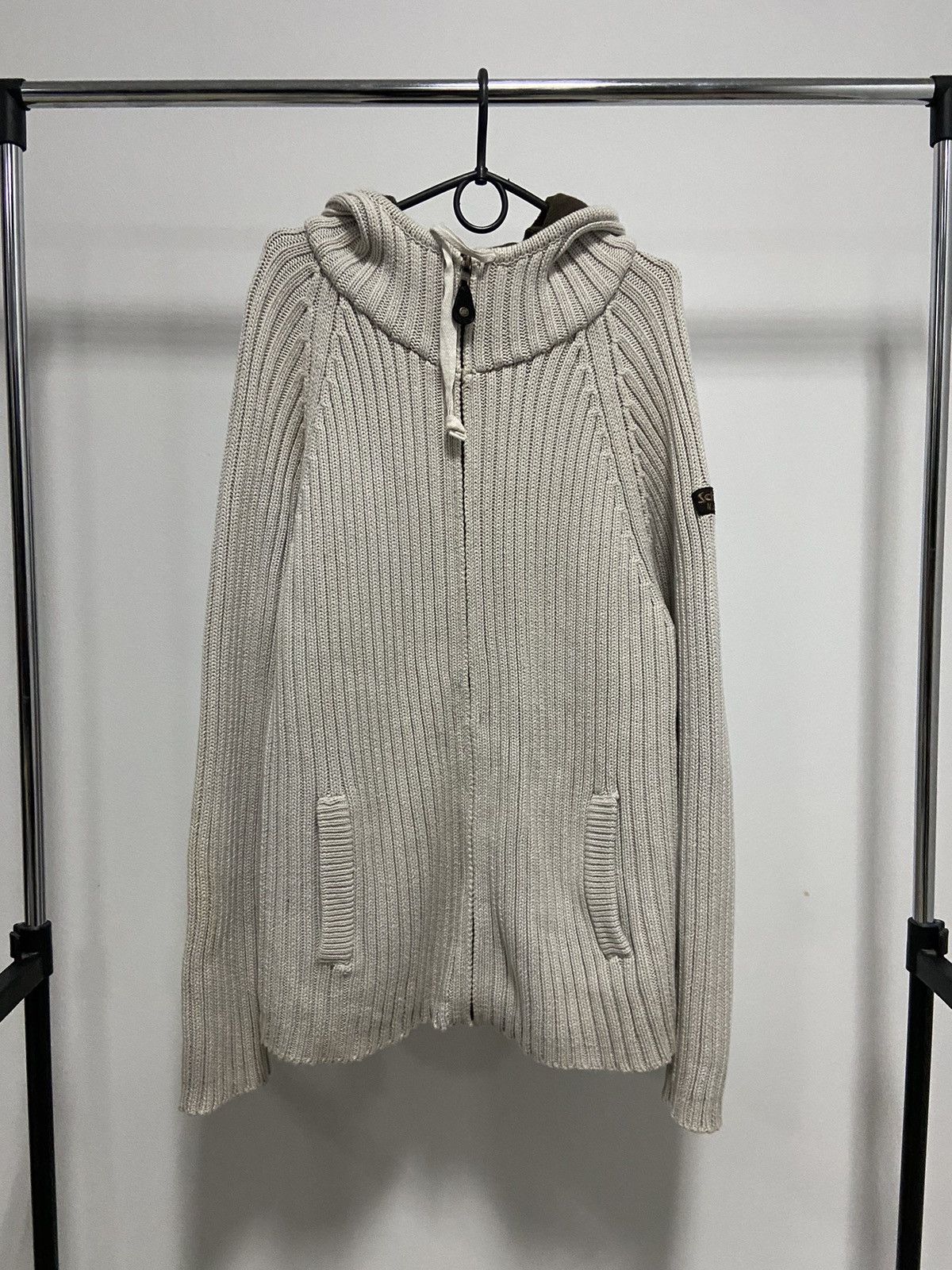 Schott × Vintage Schott zip hoodie logo sleeve knitted vintage Size US XXL / EU 58 / 5 - 1 Thumbnail
