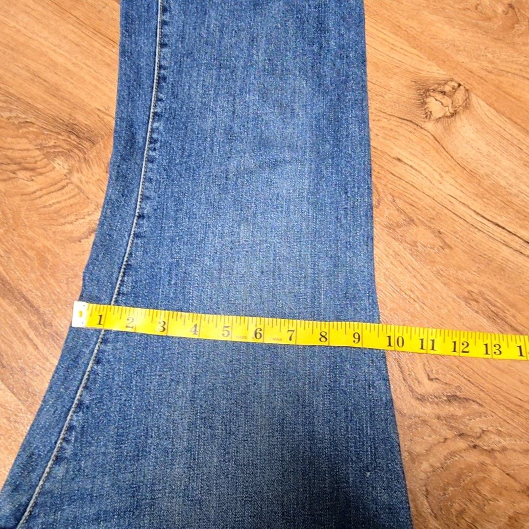 Ocean Pacific Vintage OP Ocean Pacific Bootcut Jeans Mens 36x30 2000s Y2K Size US 36 / EU 52 - 13 Thumbnail
