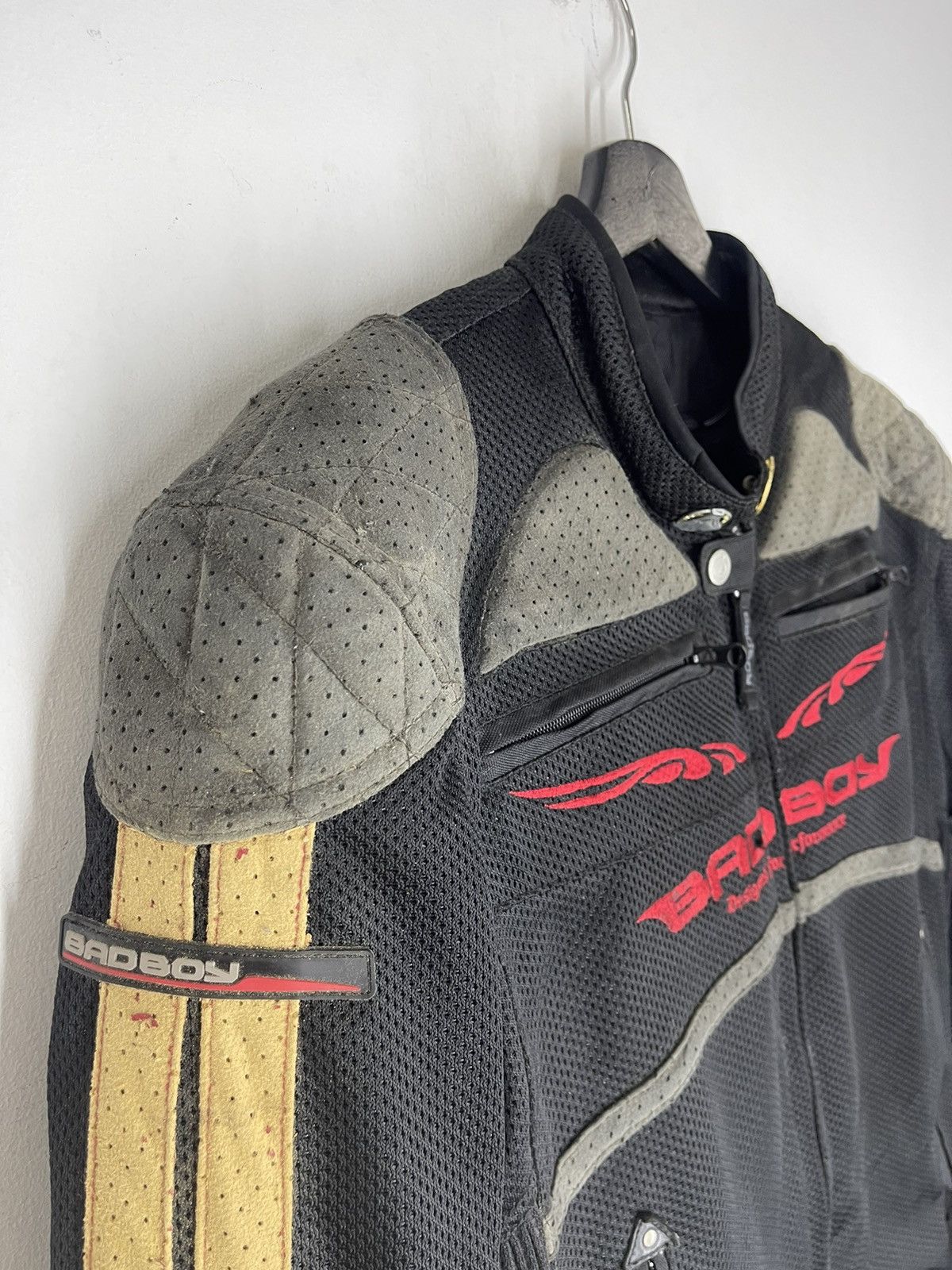 Sports Specialties × Vintage VINTAGE BADBOY BIKER JACKET RACING Size US L / EU 52-54 / 3 - 4 Thumbnail
