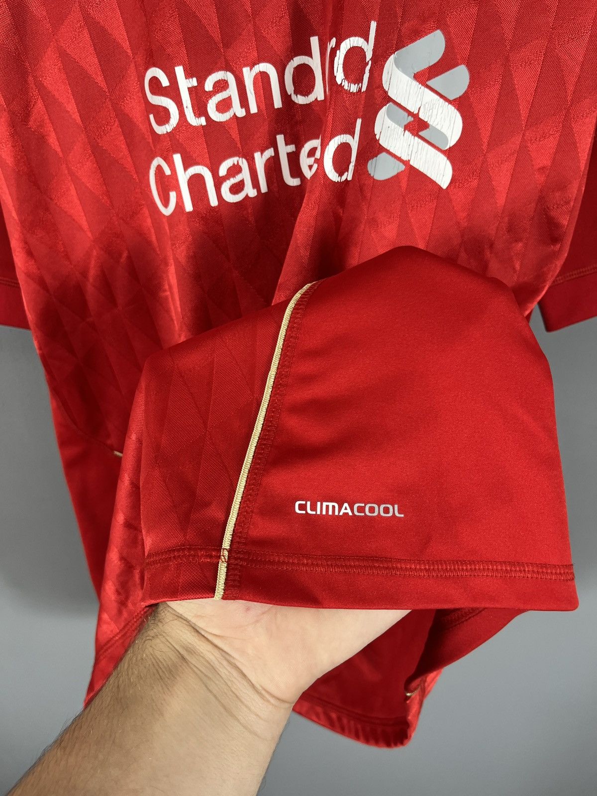 Adidas Liverpool FC Adidas 2010/11 Home Y2k Football Shirt Size US L / EU 52-54 / 3 - 4 Thumbnail