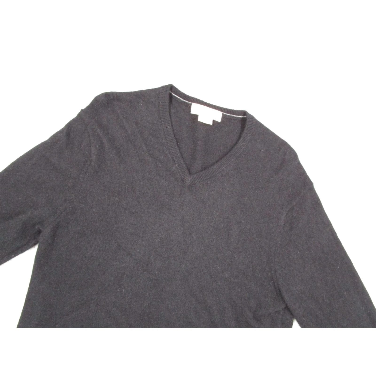 Michael Kors VINTAGE? No — Michael Kors Mens Sweater Pullover Knit V-Neck 100% Cashmere Black Large L Men’s Pullover Knitwear Size US L / EU 52-54 / 3 - 2 Thumbnail