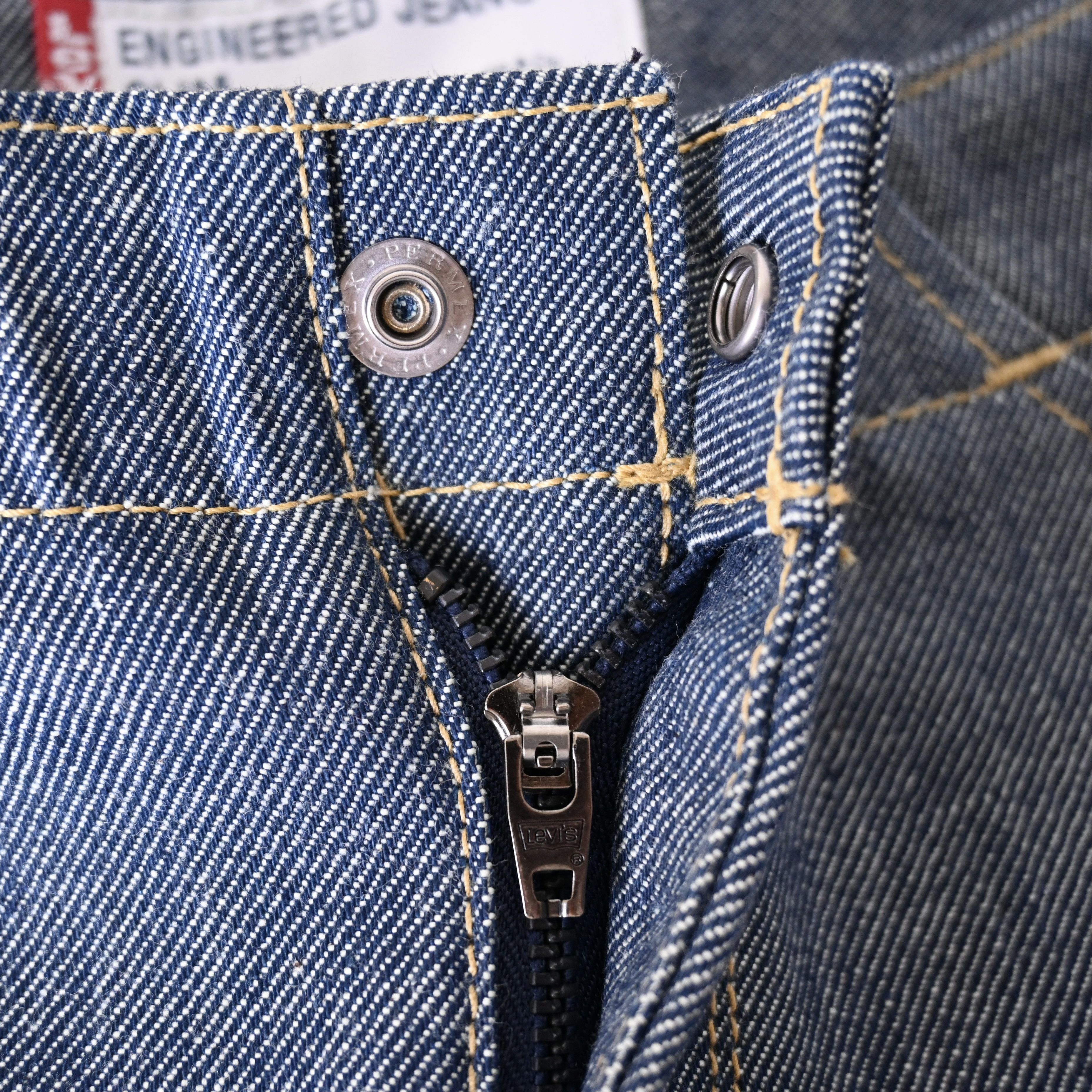 Levi's DEADSTOCK 2000s Levi's ENGINEERED JEANS "ORGANIC SLIM", blue Size 27" / US 4 / IT 40 - 12 Thumbnail