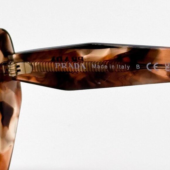 Prada NEW PRADA EYEGLASSES PR18WV 07R1O1, PR 18WV 07R1O1 HAVANA Size ONE SIZE - 10 Thumbnail