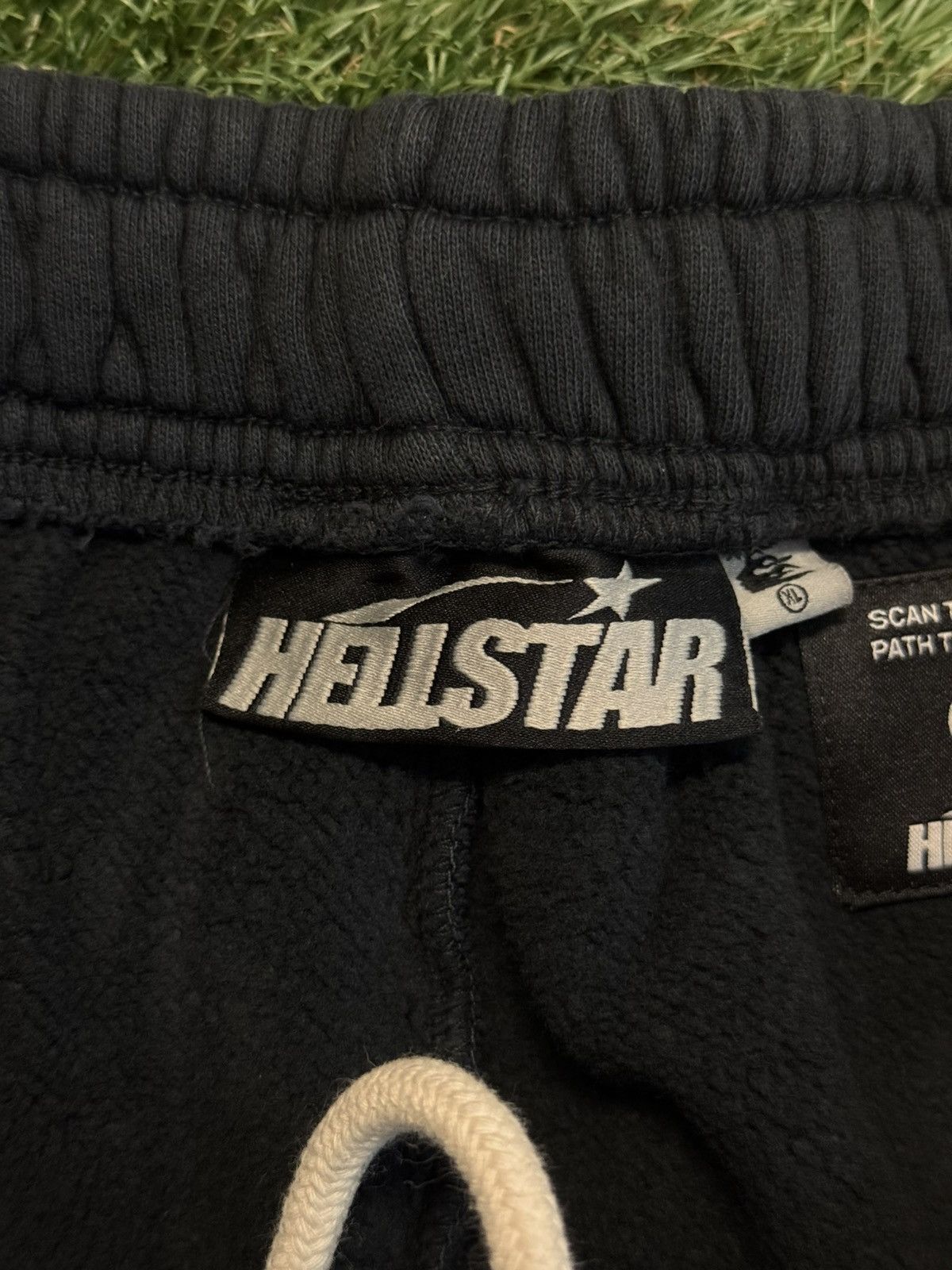 HELLSTAR Hellstar Flame Shorts Black White Size XL (NEW) Size US 34 / EU 50 - 5 Thumbnail