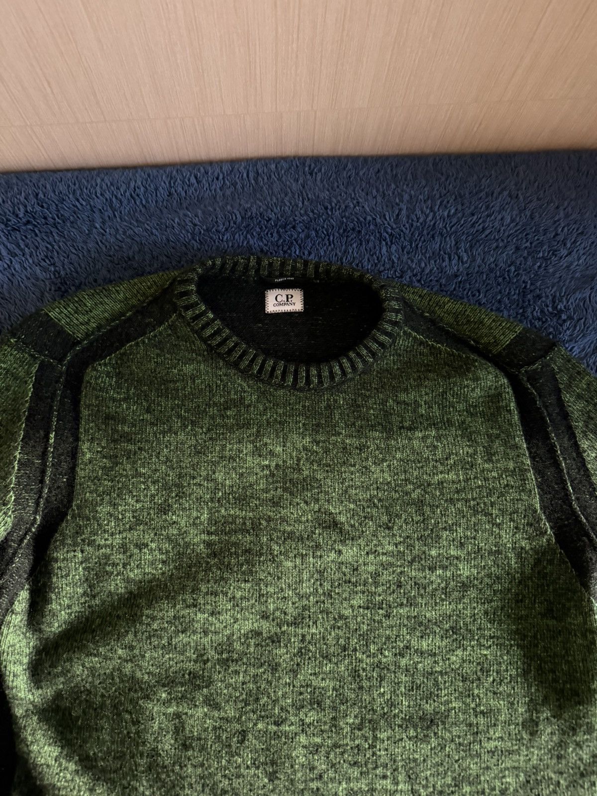 C.P. Company C.P. Company Lens Crewneck Sweater Green Camouflage Size US S / EU 44-46 / 1 - 5 Thumbnail