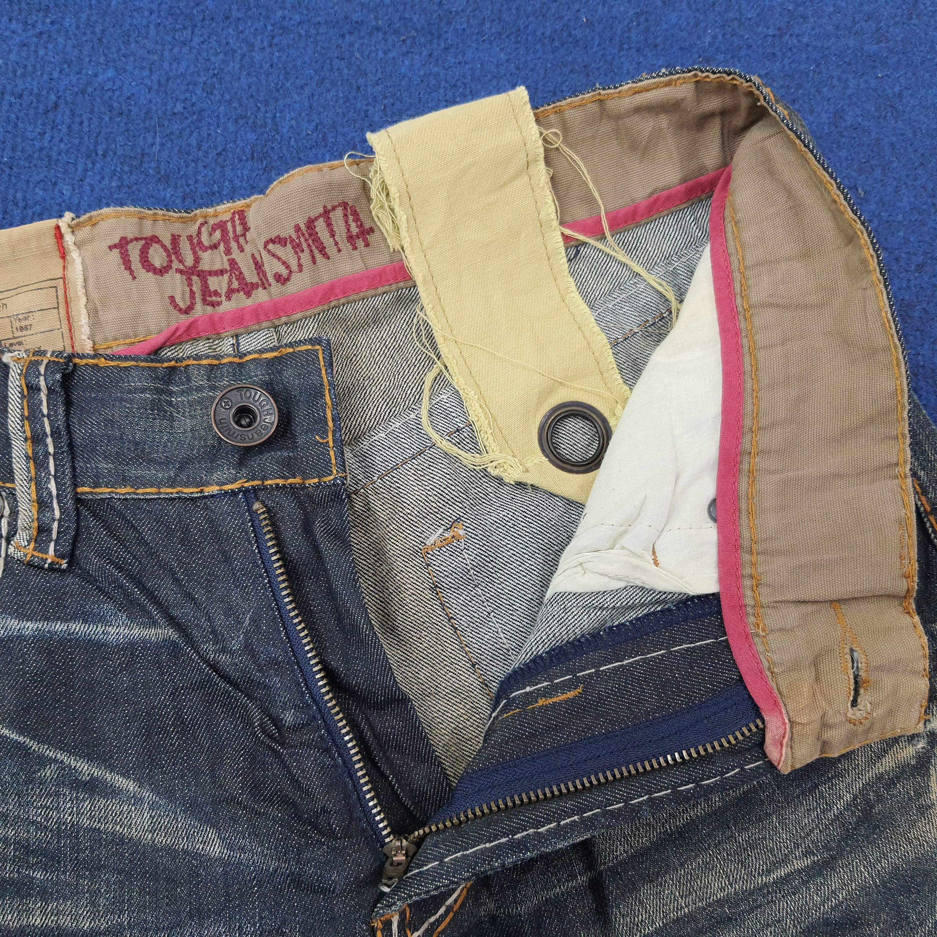 Vintage Vintage Tough Jeansmith Street Aesthetic Jeans C258N18 Size US 32 / EU 48 - 6 Thumbnail