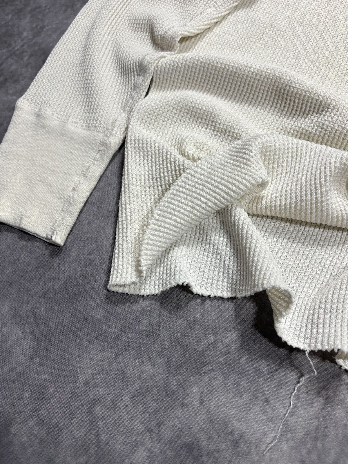 Vintage 1970s Thermal True Vintage Fruit of the Loom Blank Waffle Size US S / EU 44-46 / 1 - 5 Thumbnail