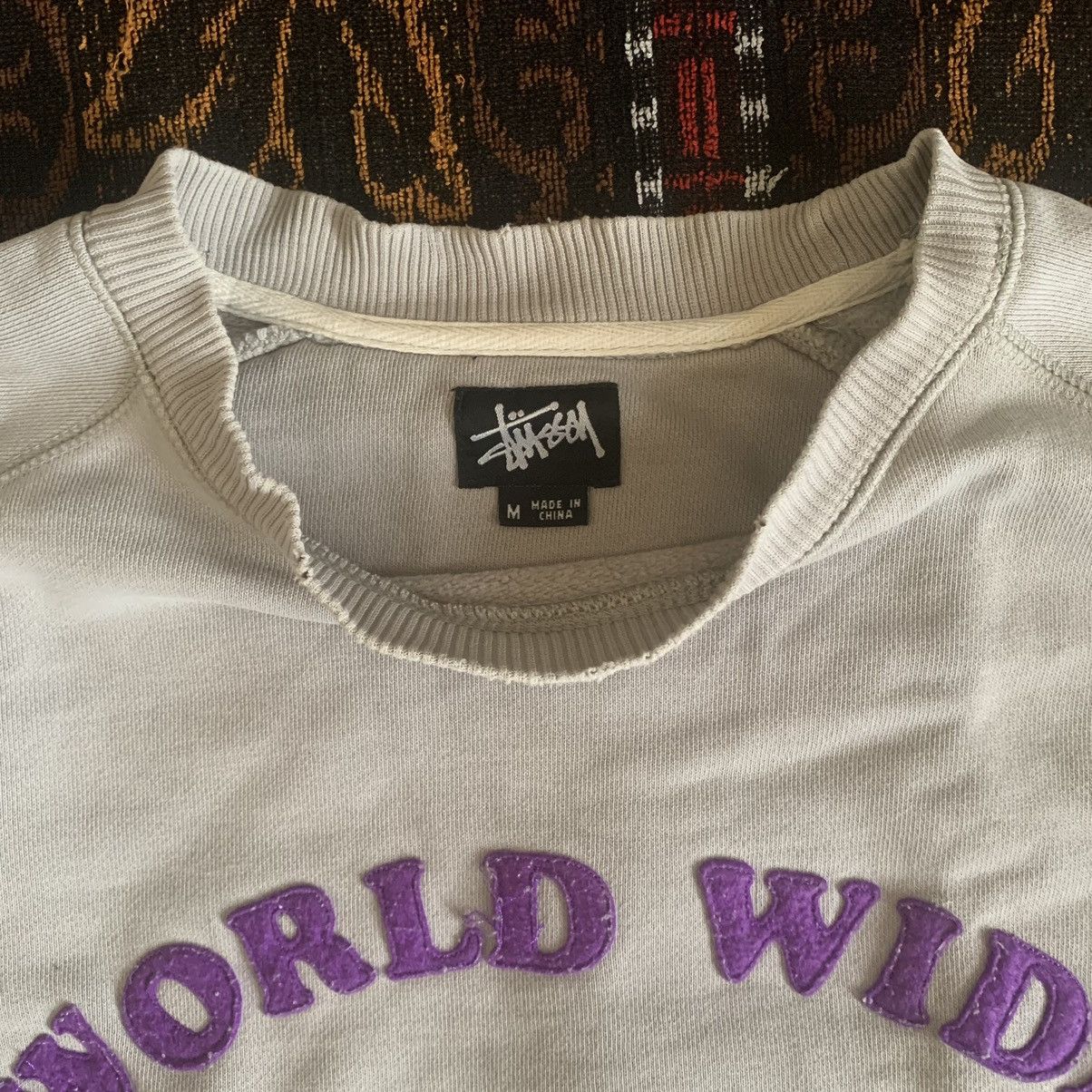 Stussy × Vintage VINTAGE STUSSY WORLD WIDE VERY RARE 💦 Size US M / EU 48-50 / 2 - 5 Thumbnail