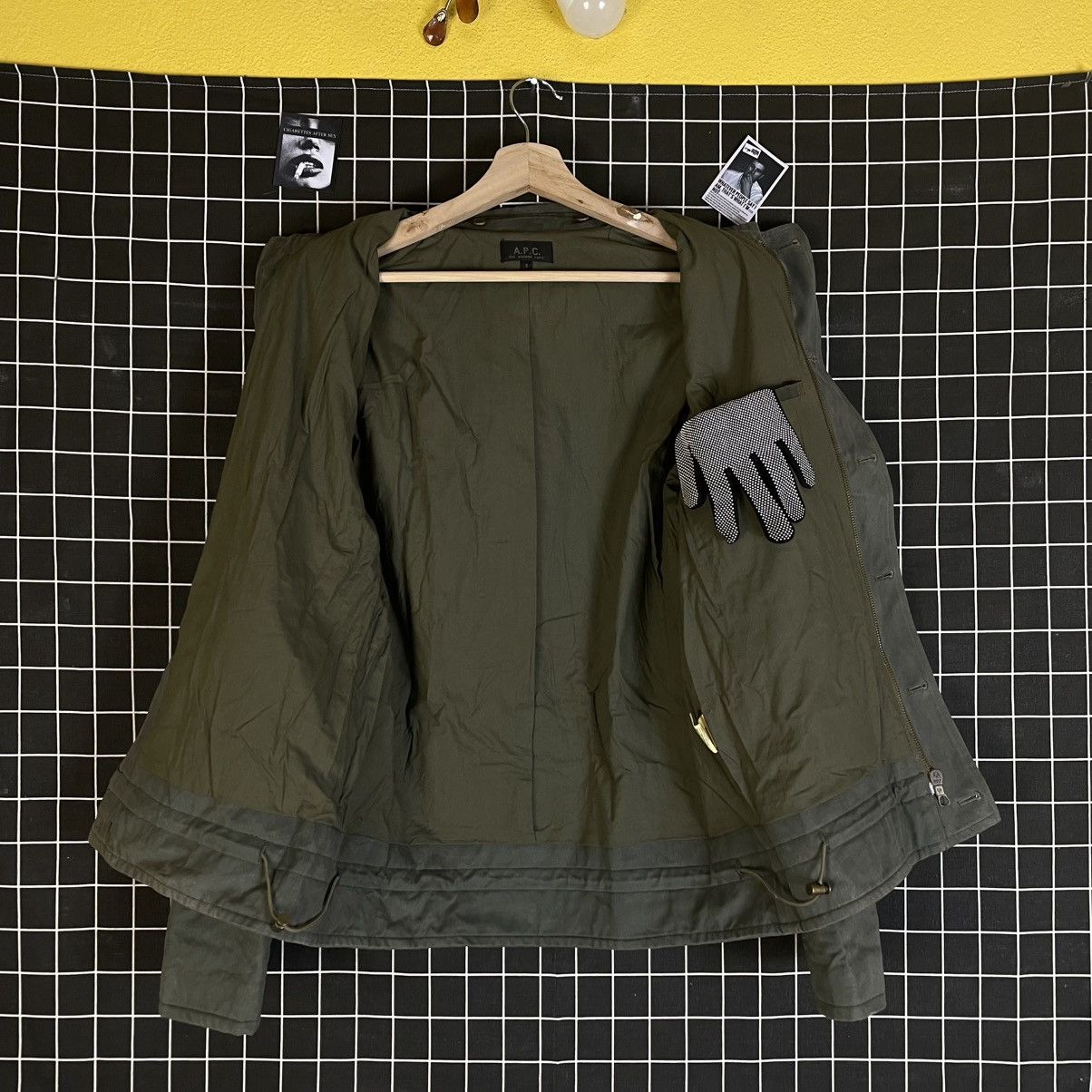 A.P.C. 🇯🇵 VINTAGE APC BUTTON UP MILITARY COTTON WAXED JACKET Size US M / EU 48-50 / 2 - 12 Thumbnail