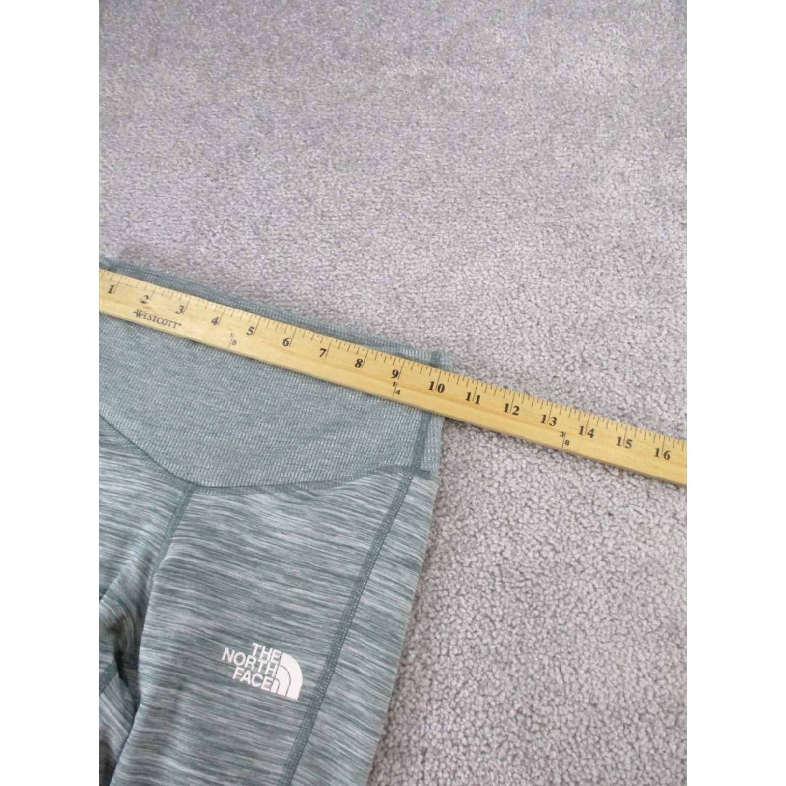 The North Face The North Face Leggings Womens XS Heather Green Cropped Athletic Activewear Pants Womens XS Green Athleisure 90s? Size 26" / US 2 / IT 38 - 6 Thumbnail