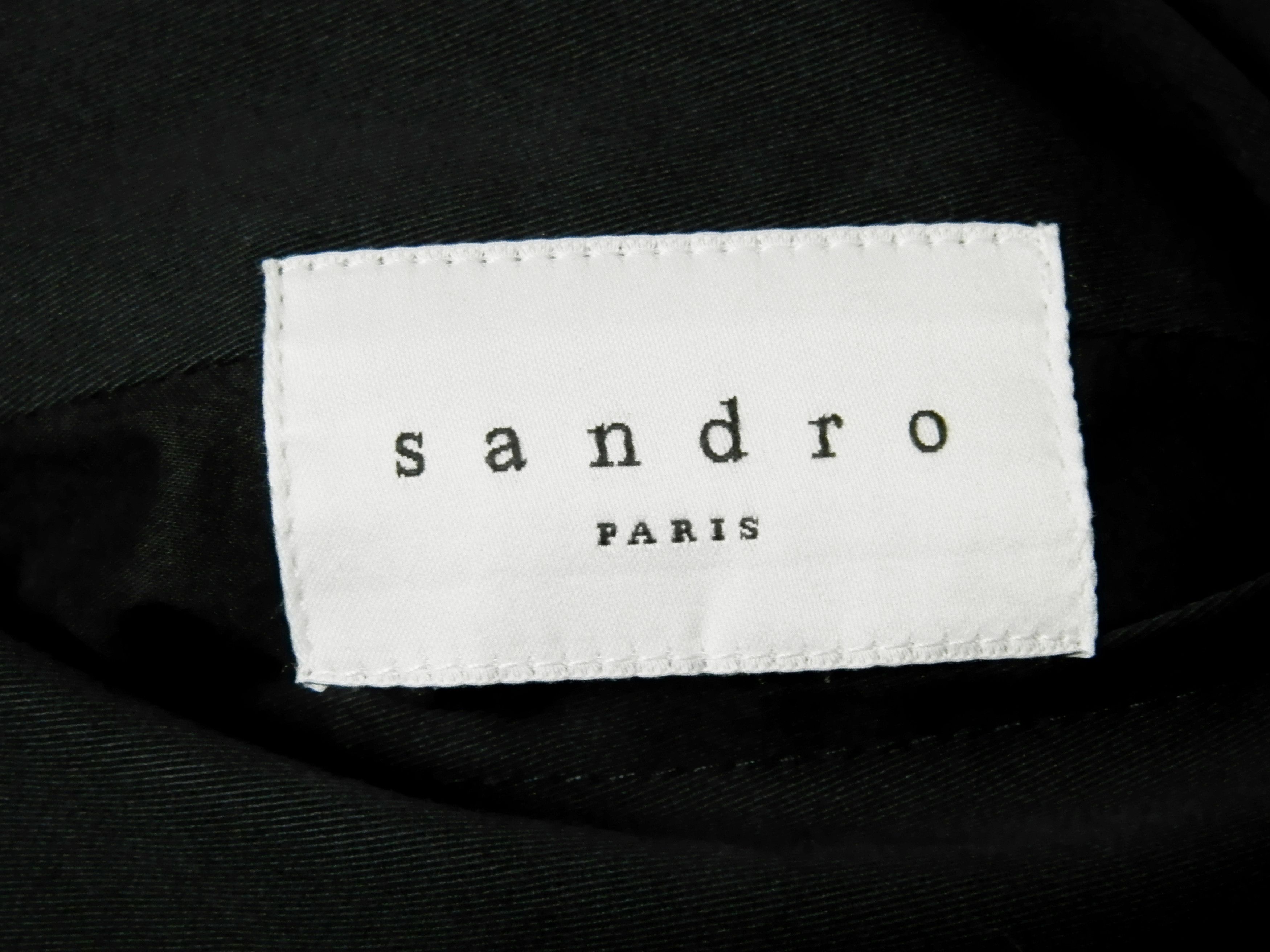 Sandro Reversible autumn light coat Size US M / EU 48-50 / 2 - 8 Thumbnail