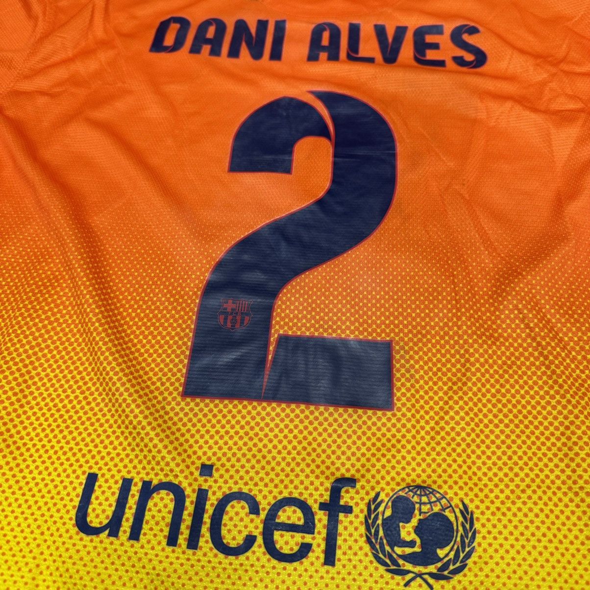 Nike Barcelona 12/13 longsleeves away shirt #2 Dani Alves (bnwt) Size US XL / EU 56 / 4 - 4 Thumbnail