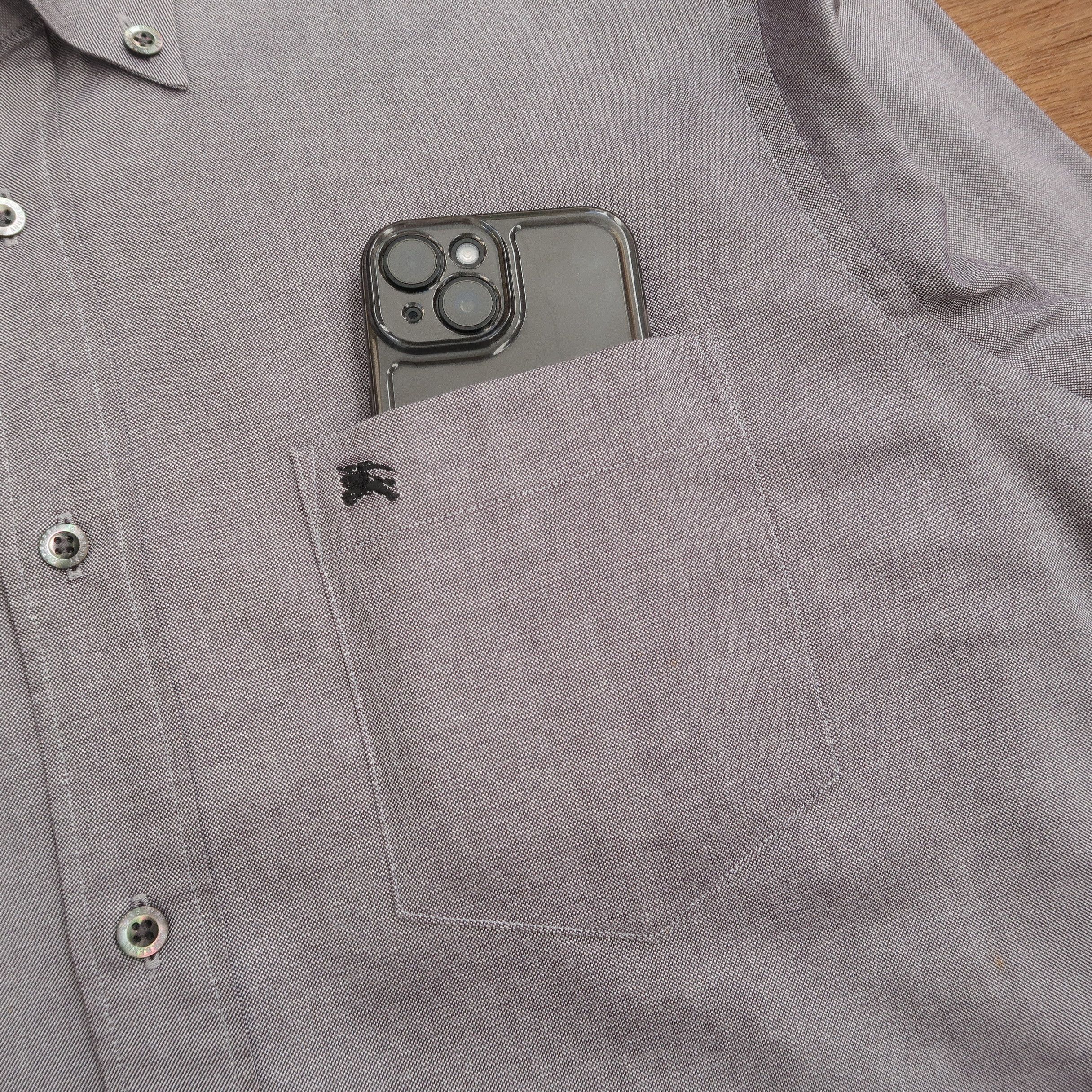 Burberry Burberry London Nova Check Inner Collar Shirt Size US L / EU 52-54 / 3 - 7 Thumbnail