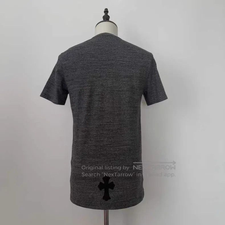 Chrome Hearts CHROME HEARTS Size M Grey 30-character leather short sleeve Size US M / EU 48-50 / 2 - 2 Thumbnail