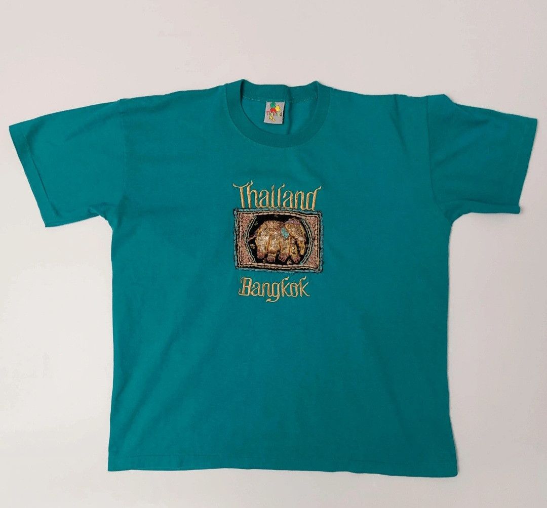 Vintage Thailand Bangkok vintage tourist t-shirt Size US M / EU 48-50 / 2 - 6 Thumbnail