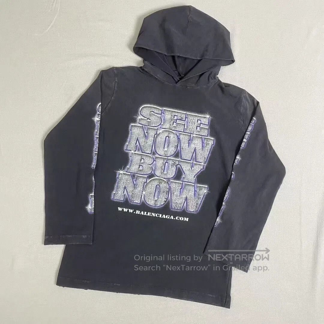 Balenciaga balenciaga see now buy now sweatshirt hoodie. Size US L / EU 52-54 / 3 - 3 Thumbnail