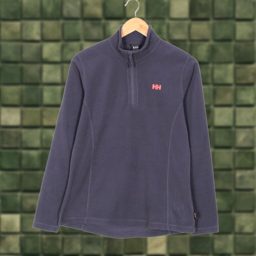 Helly Hansen VINTAGE Helly Hansen Fleece Jacket Women L Purple VR1271 Size L / US 10 / IT 46 - 1 Thumbnail