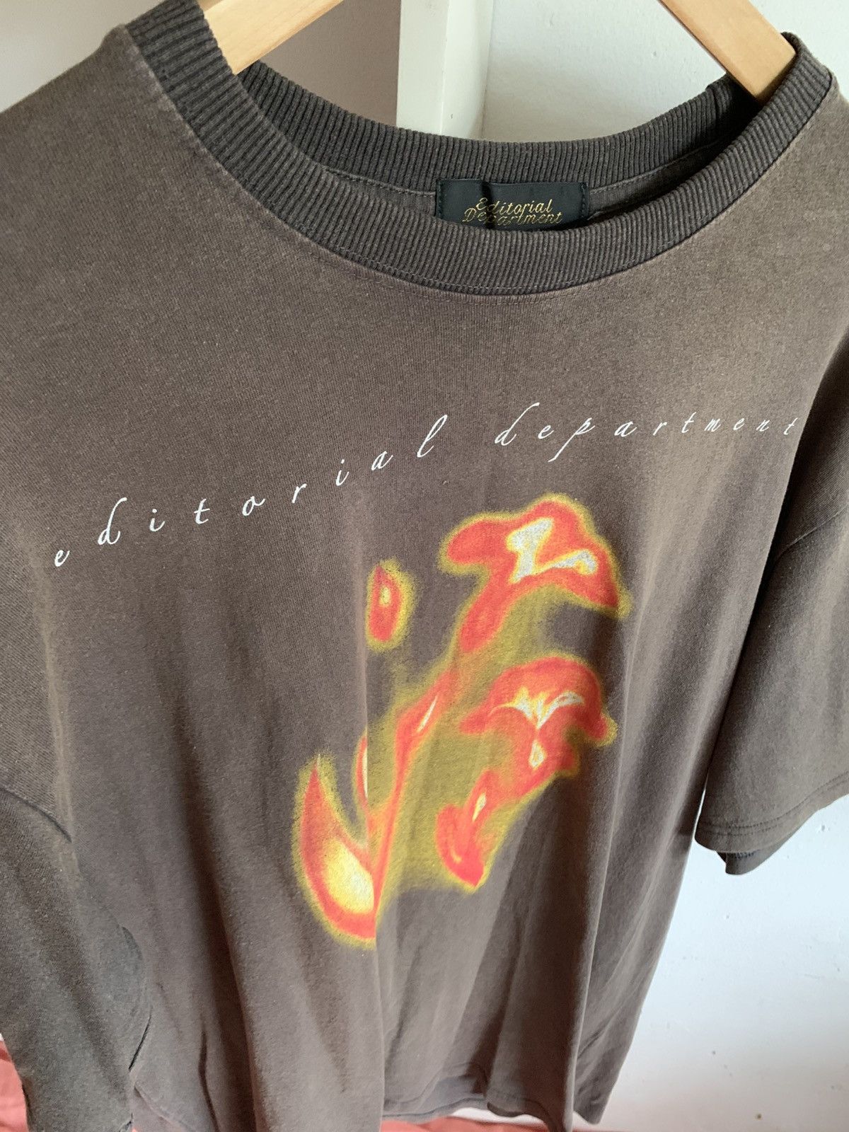 Vintage Editorial Department T-Shirt Size US XL / EU 56 / 4 - 3 Thumbnail
