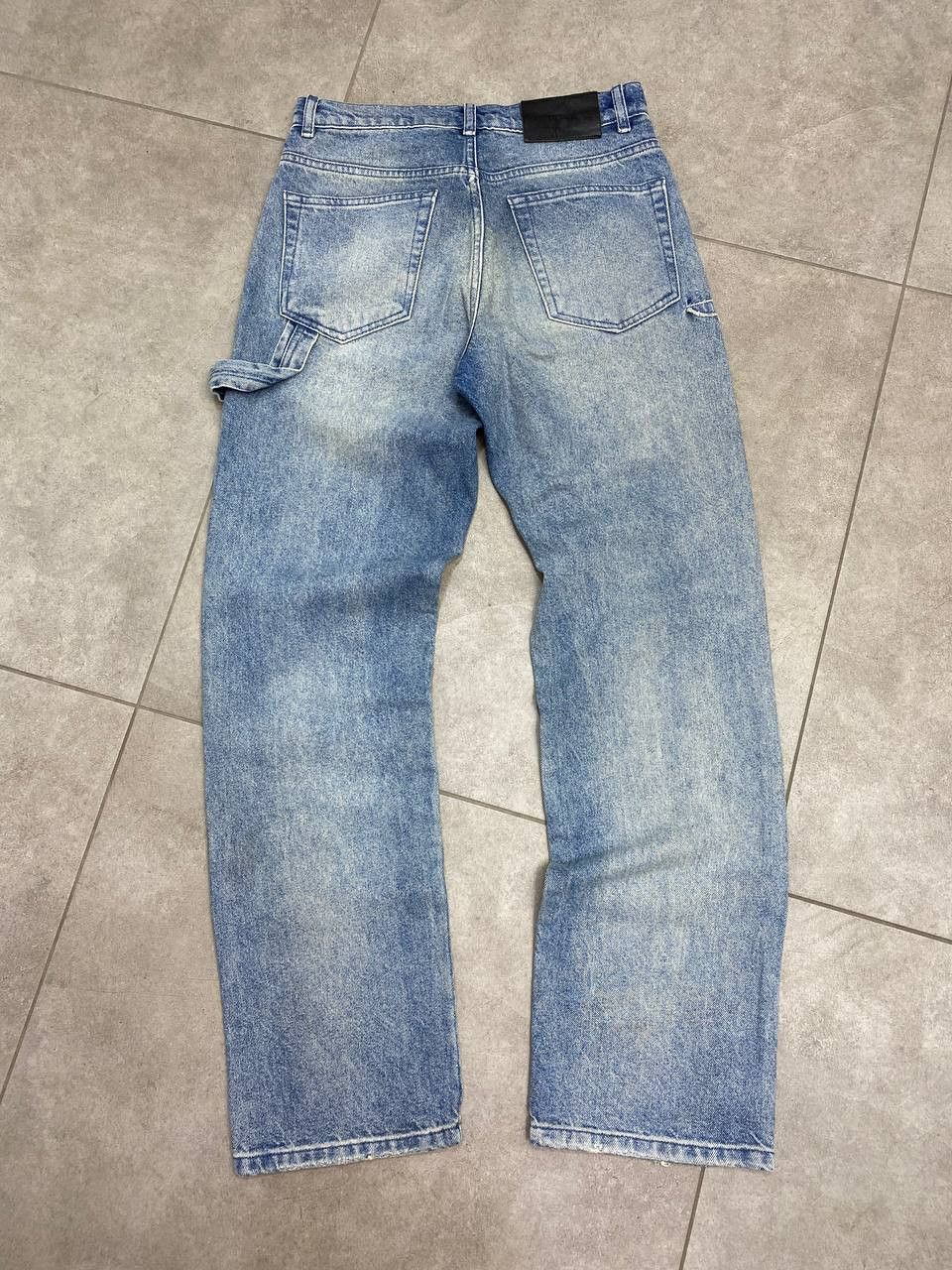 Peso Peso Embroidered Logo Baggy Denim Pants Size US 28 / EU 44 - 3 Thumbnail