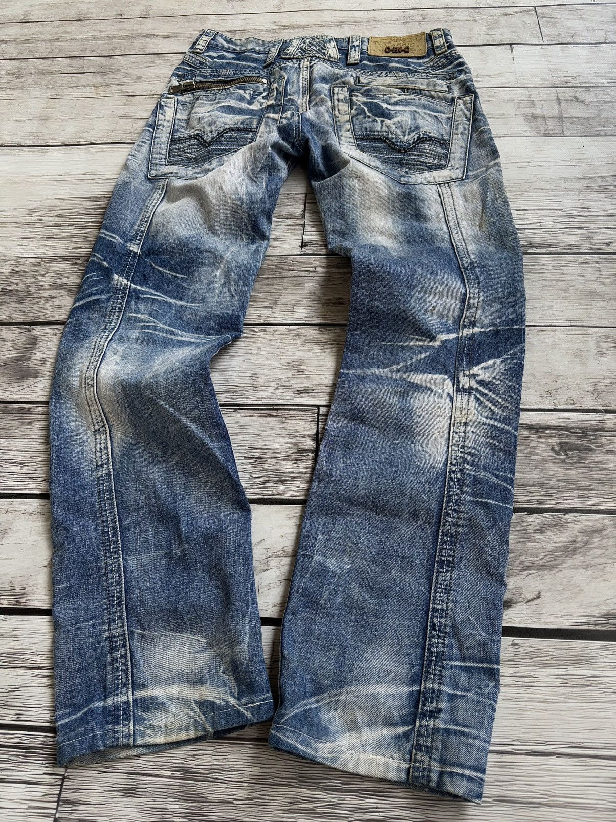Hysteric Glamour × Japanese Brand 💥 HYSTERIC GLAMOUR BALENCIAGA STYLE JAPANESE JEANS Size US 32 / EU 48 - 5 Thumbnail