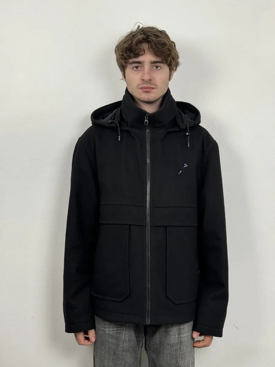 Louis Vuitton Louis Vuitton Black Wool Premium Hooded LV Jacket Size US L / EU 52-54 / 3 - 14 Thumbnail