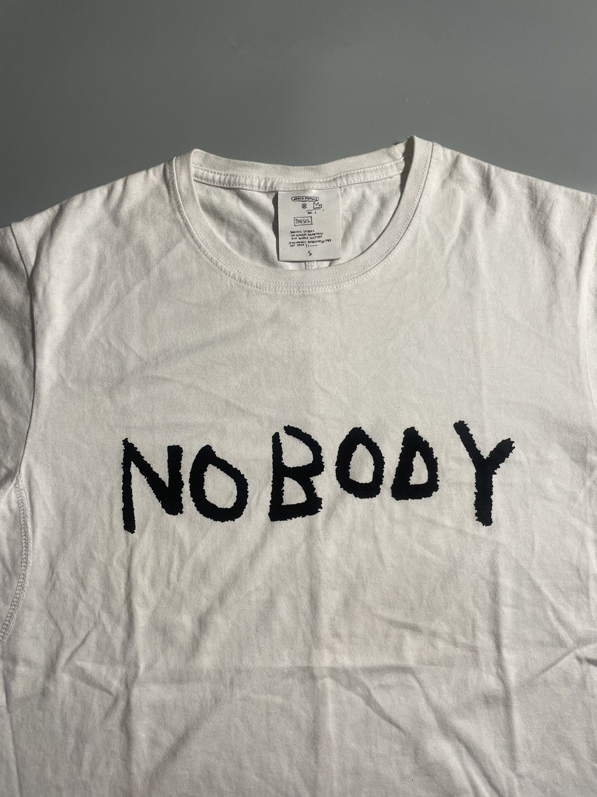 CLOT × Jean-Michel Basquiat Clot x Jean Michel Basquiat “Nobody” Shirt Size US S / EU 44-46 / 1 - 3 Thumbnail