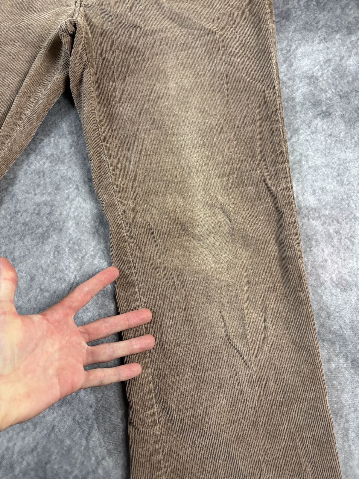 Lee × Vintage Vintage Lee Corduroy Trousers Vintage Corduroy Pants Wide Size US 32 / EU 48 - 9 Thumbnail
