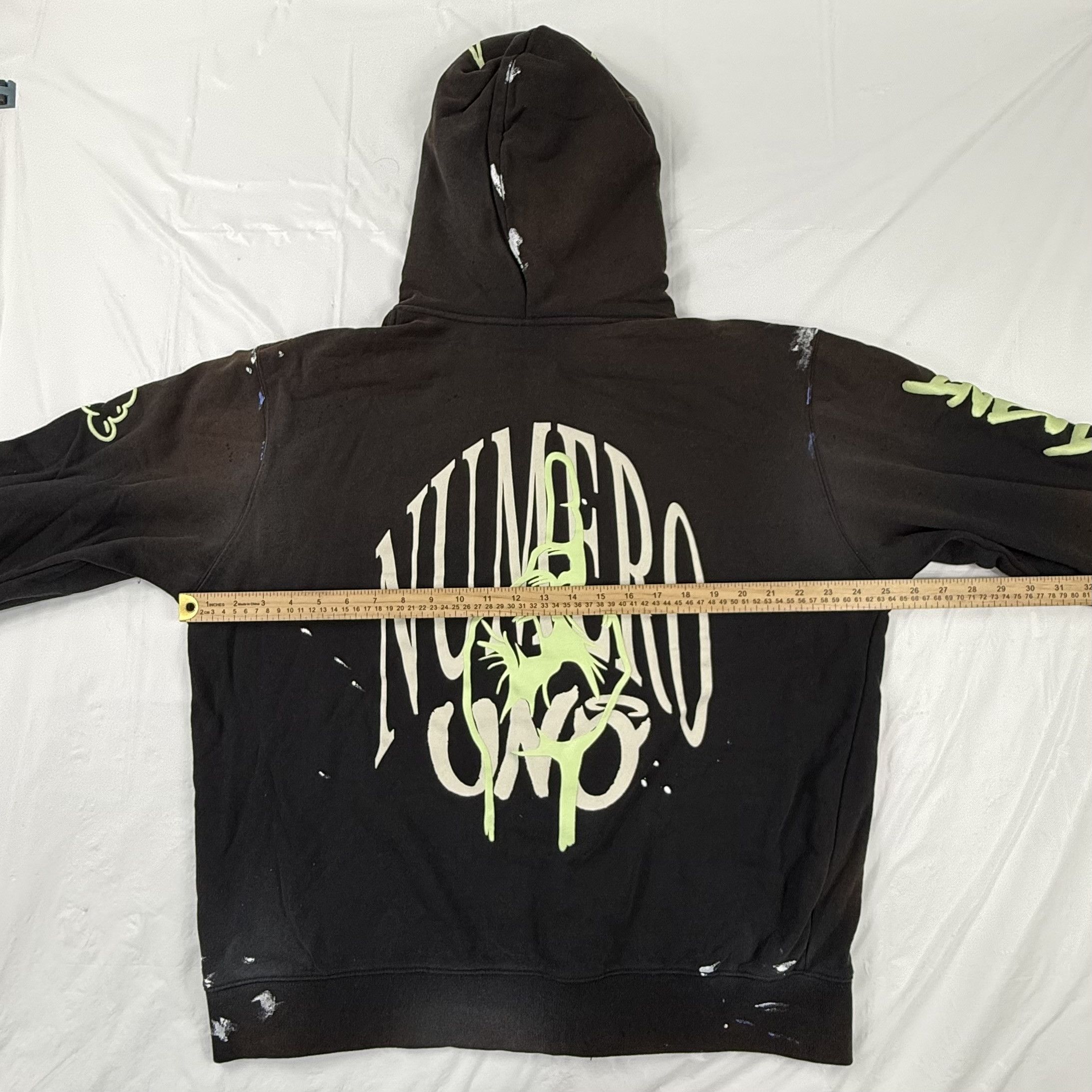Dreamville Dreamville Numero Uno Zip Up Hoodie XXL Faded Size US XXL / EU 58 / 5 - 6 Thumbnail