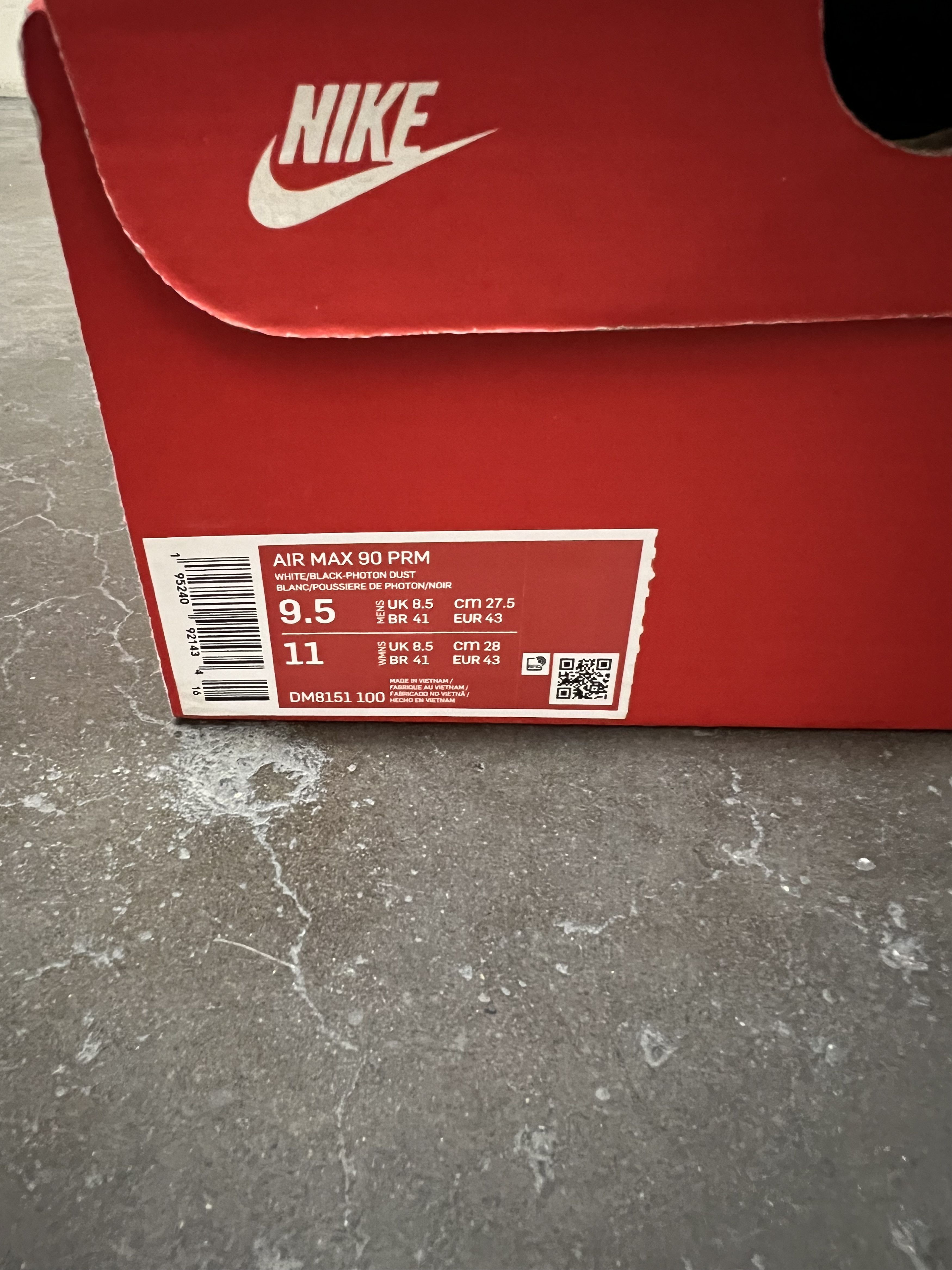 Nike Nike Air Max 90 PRM DM8151-100 'Peace Love Swoosh' Men's 9.5 Size US 9.5 / EU 42-43 - 9 Thumbnail