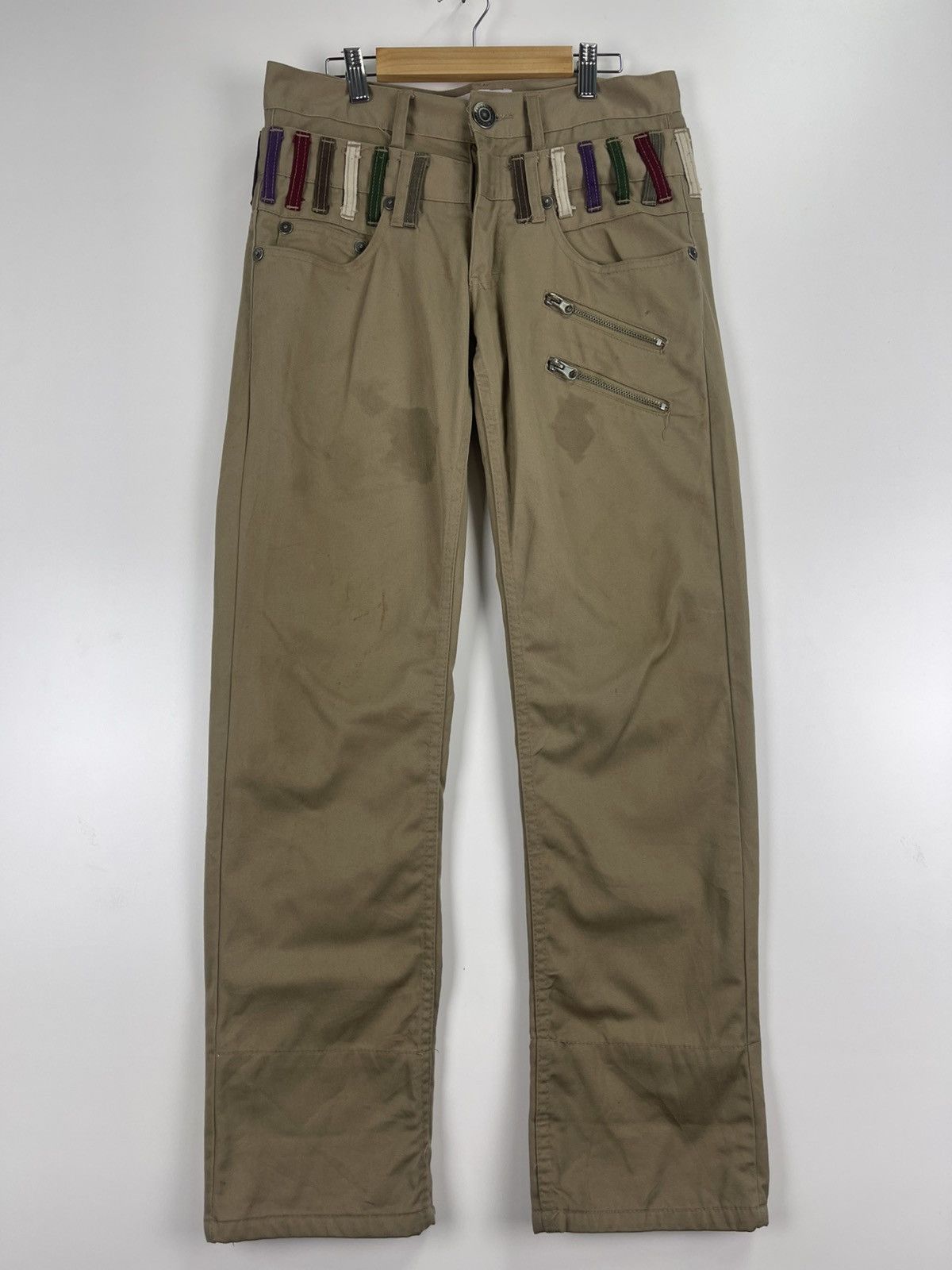 Vintage Antfui Jeans Double Waist Size US 30 / EU 46 - 3 Thumbnail