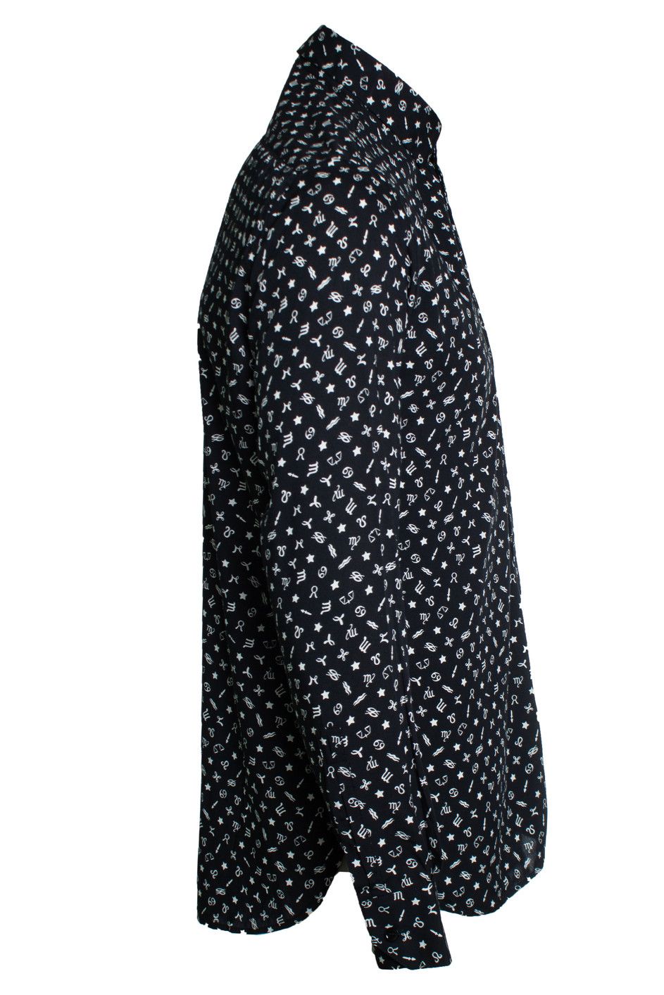 Saint Laurent Paris Saint Laurent, Constellation shirt in black and white Size US S / EU 44-46 / 1 - 4 Thumbnail